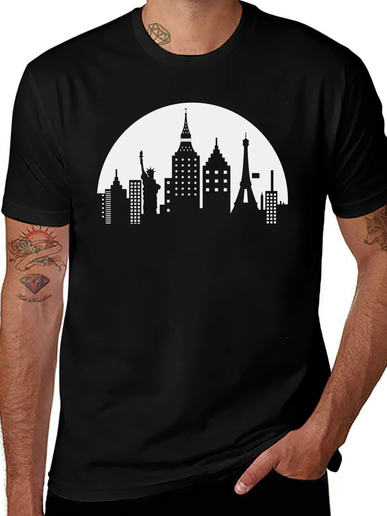 City Silhouette Graphic Tee - Unisex