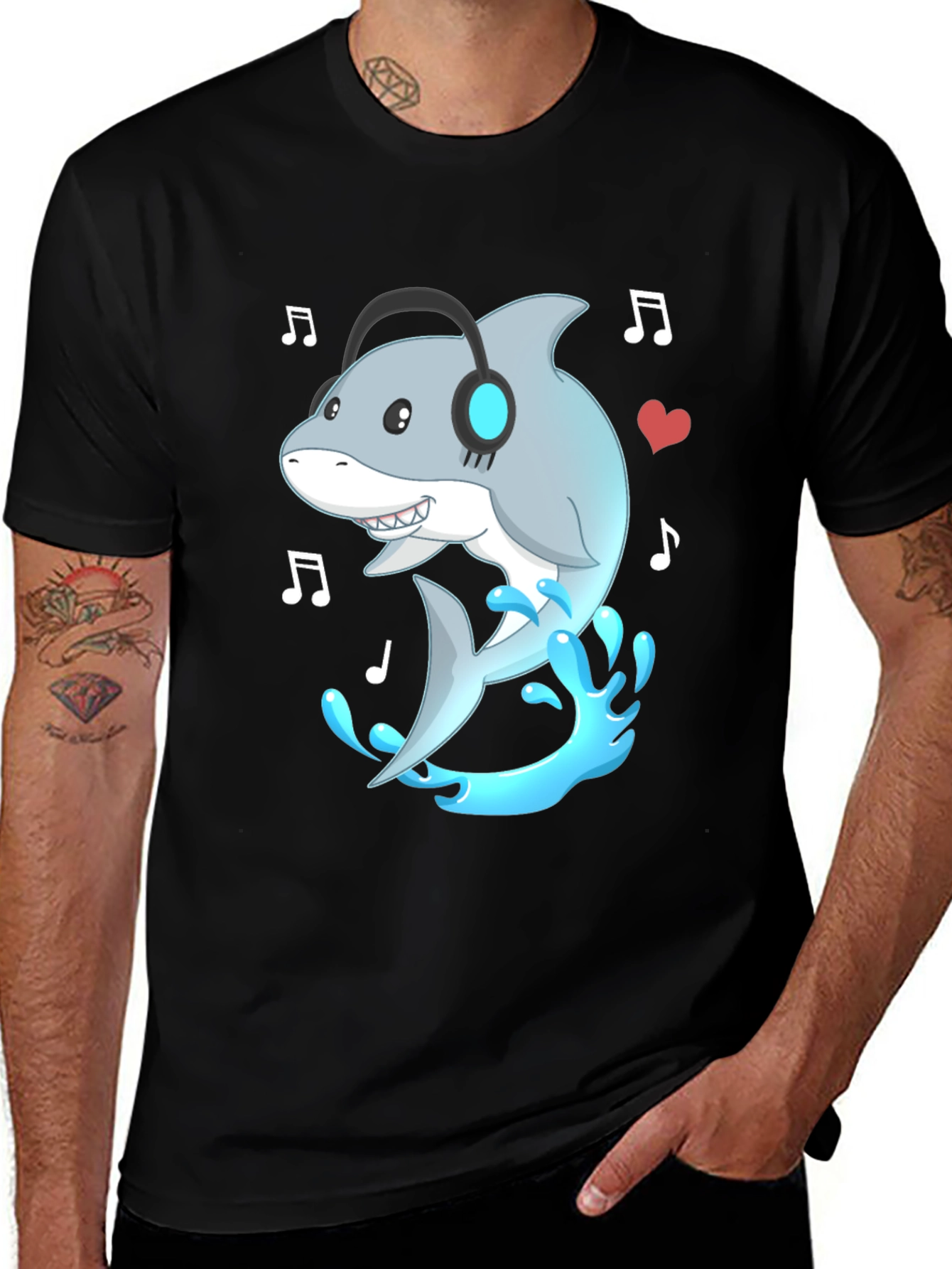 Shark Music T-Shirt