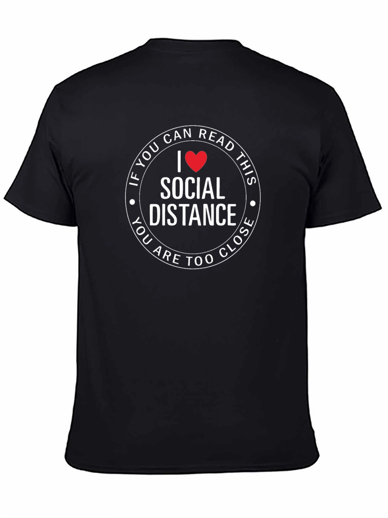 Social Distance Graphic Tee