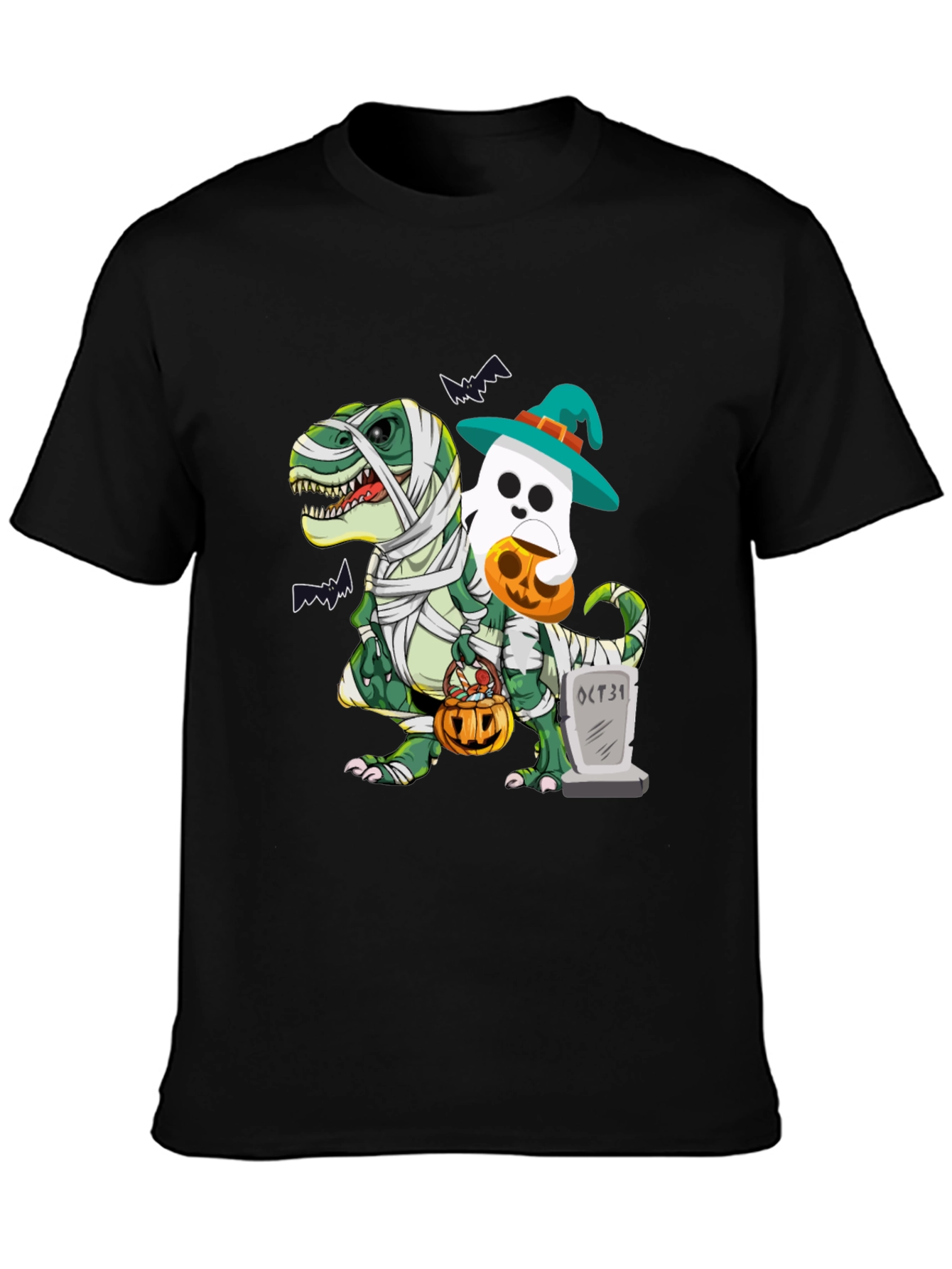 Halloween Dino Ghost T-Shirt