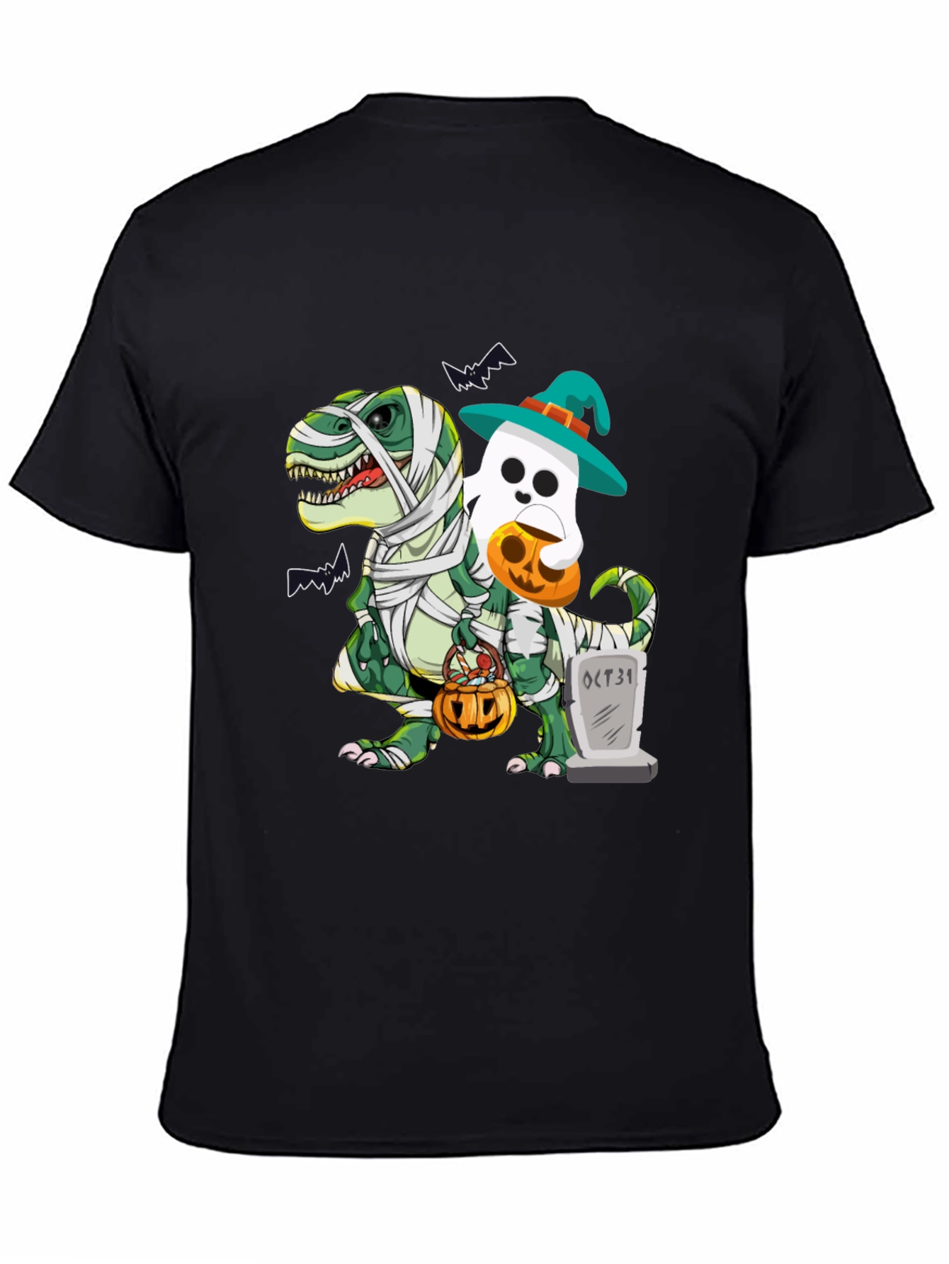 Halloween Dino Ghost T-Shirt