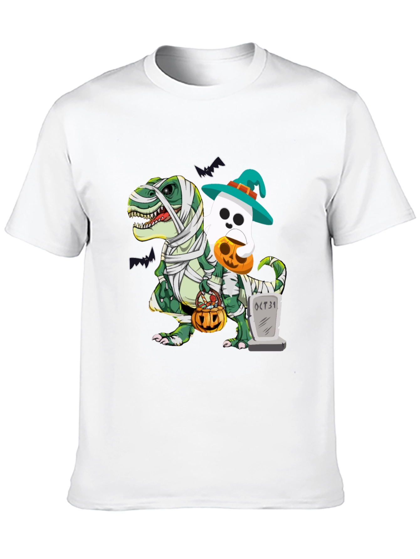 Halloween Dino Ghost T-Shirt