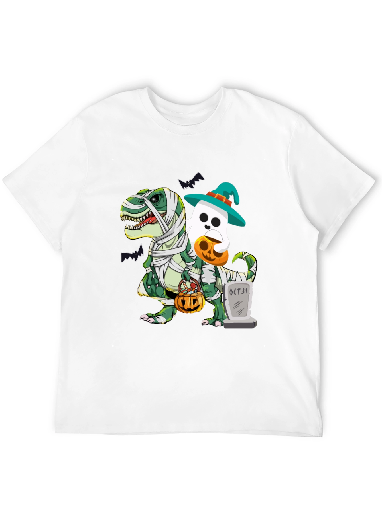 Halloween Dino Ghost T-Shirt