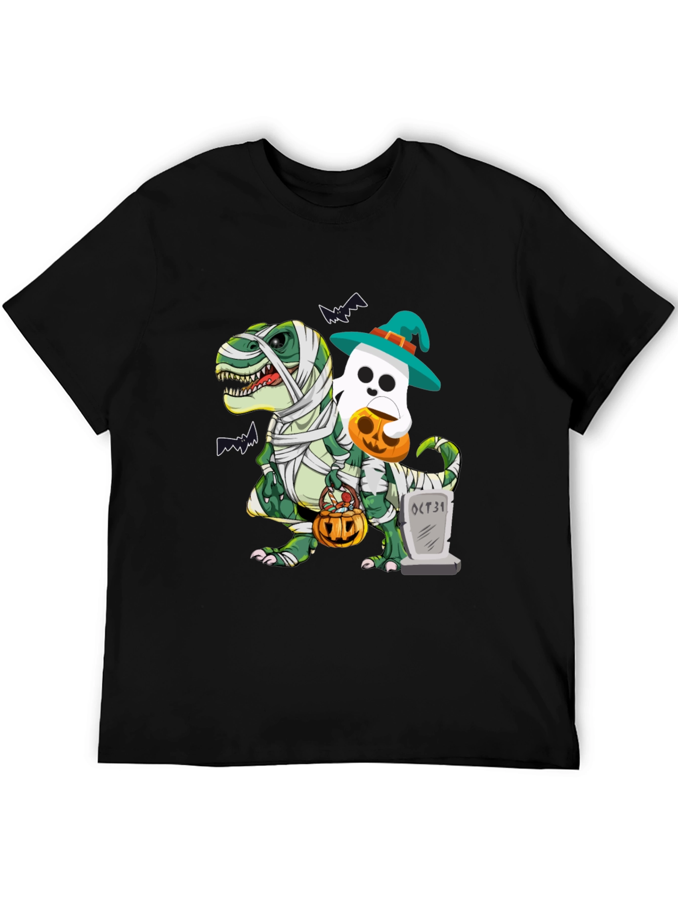 Halloween Dino Ghost T-Shirt