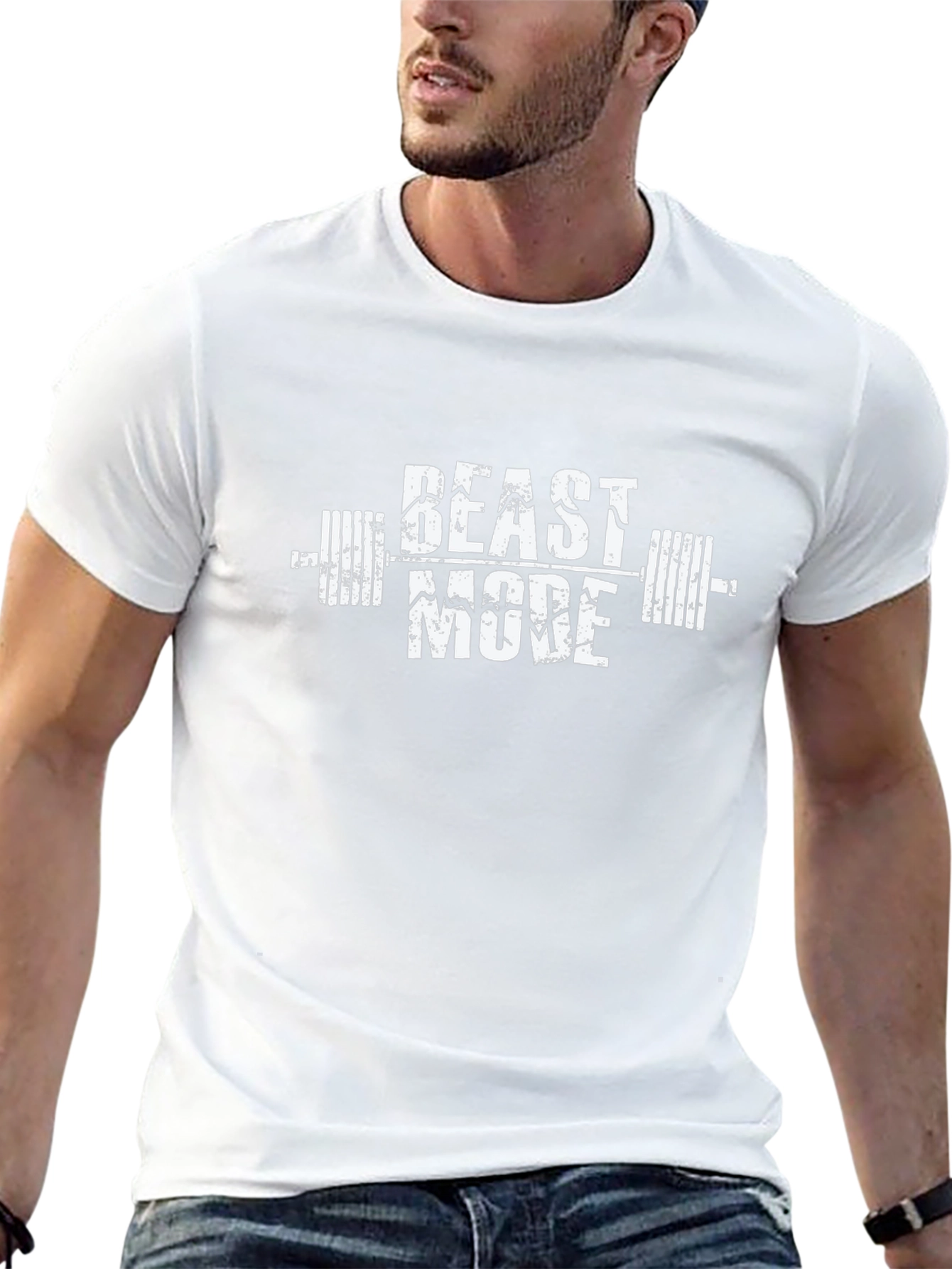 Beast Mode Graphic Tee - Fitness Apparel