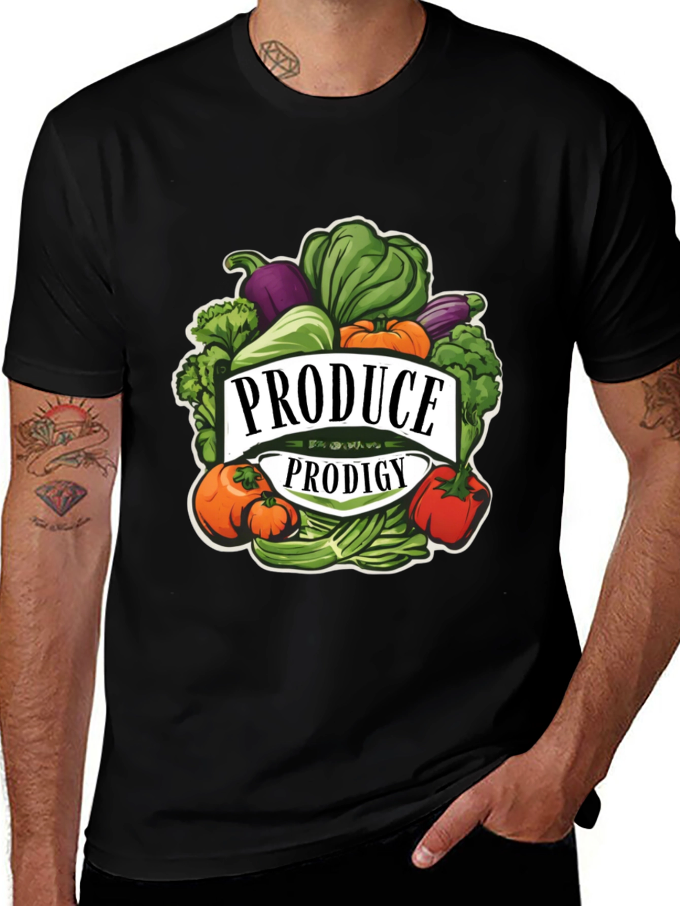 Produce Prodigy Graphic Tee - Black
