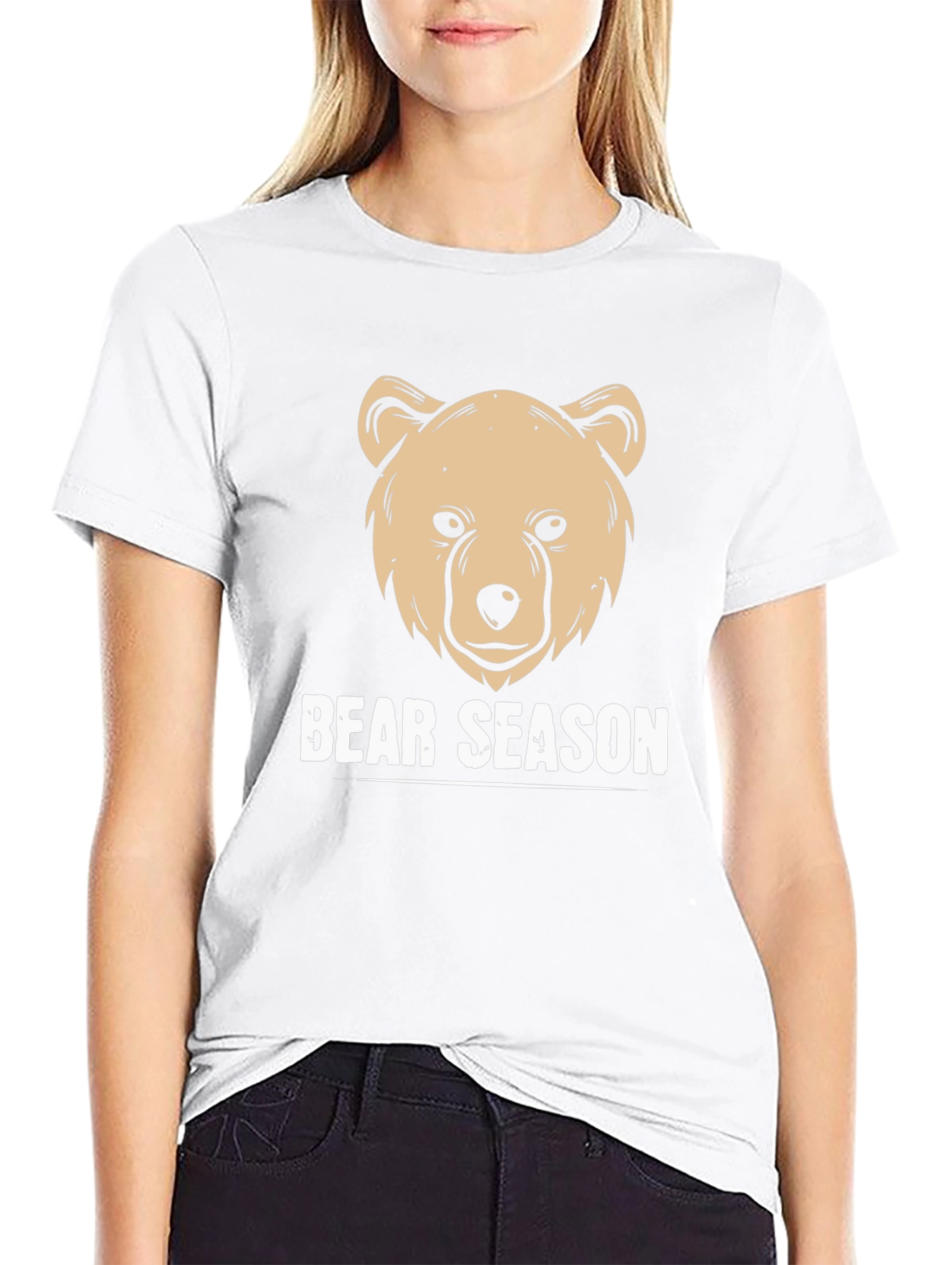 Bear Season Graphic Tee - Mens Black T-Shirt