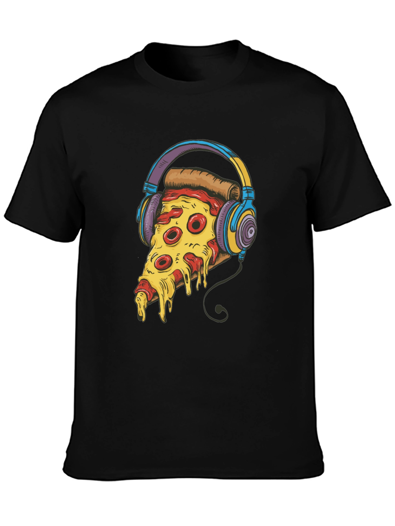 Pizza Slice Graphic T-Shirt - Foodie Fashion