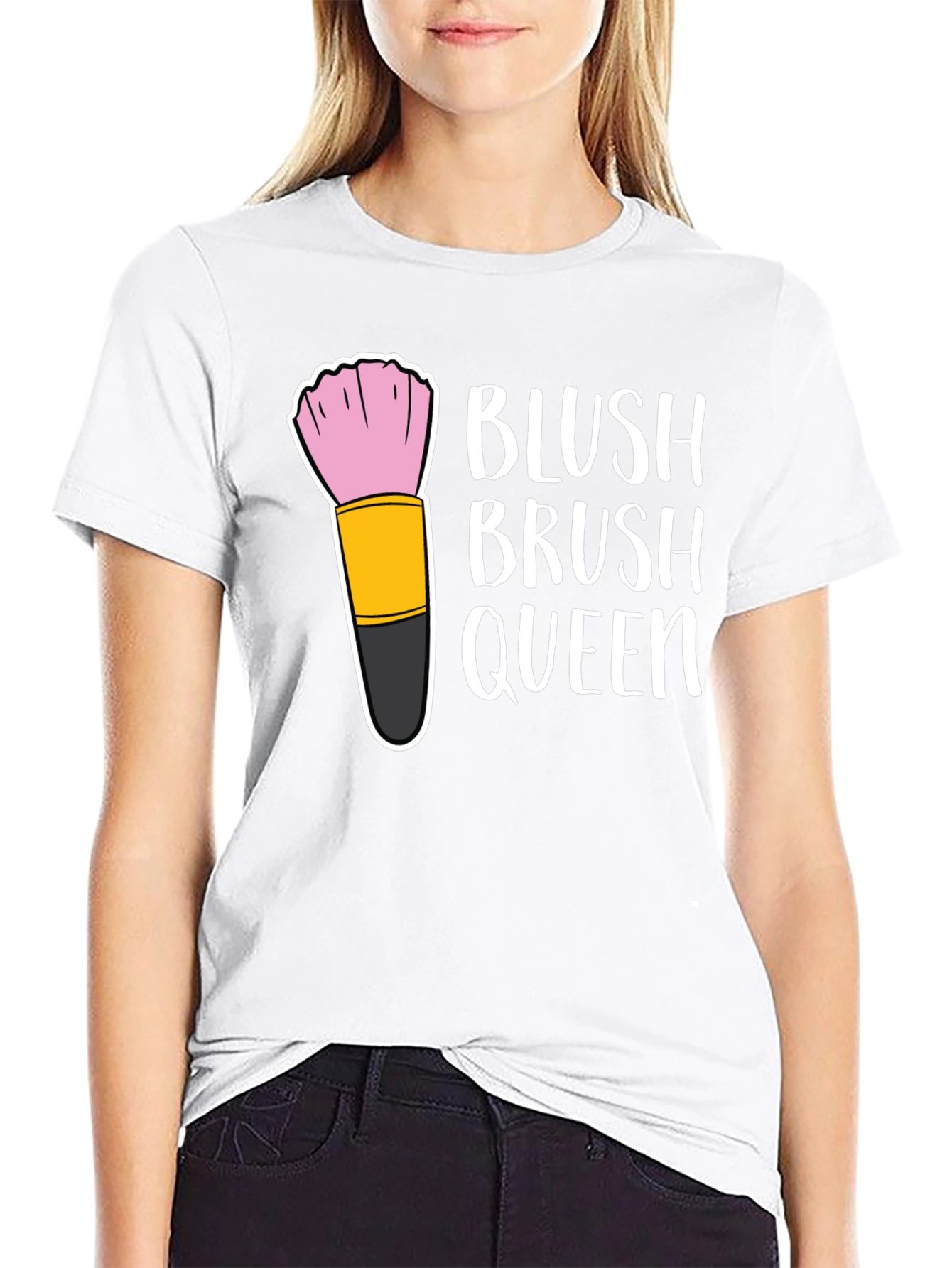 Blush Brush Queen Graphic Tee