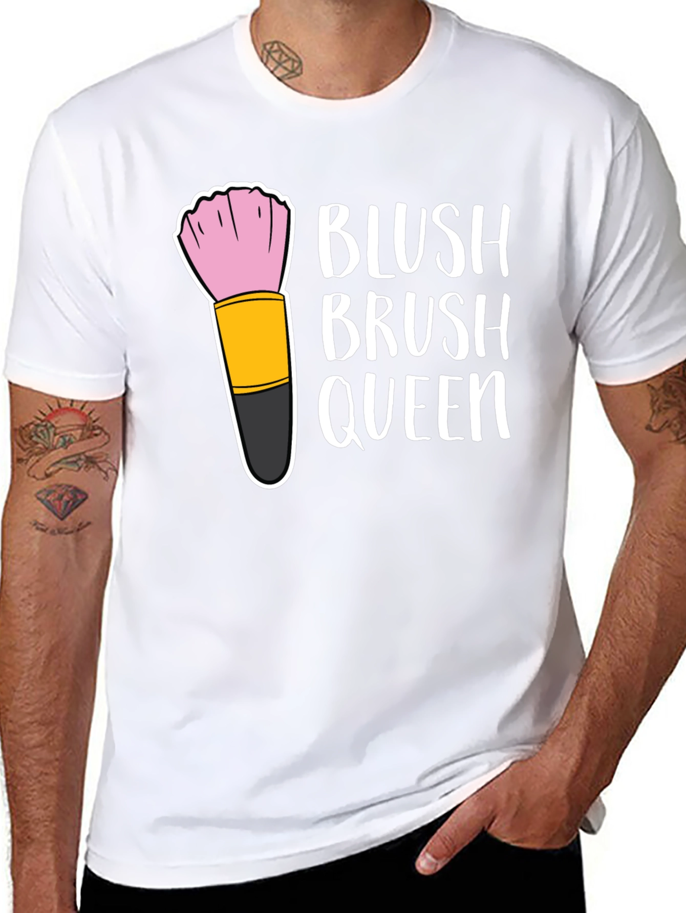 Blush Brush Queen Graphic Tee