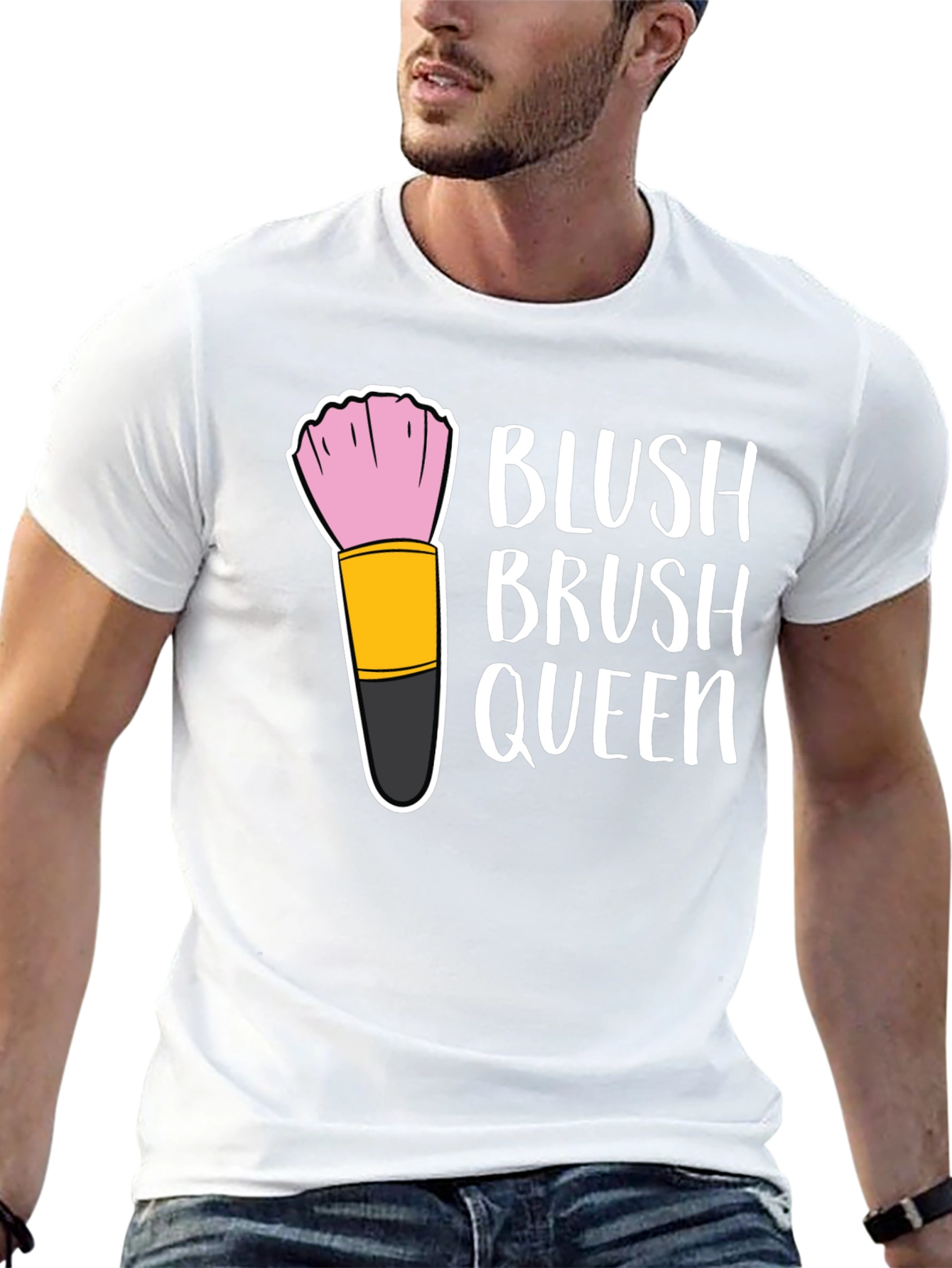 Blush Brush Queen Graphic Tee