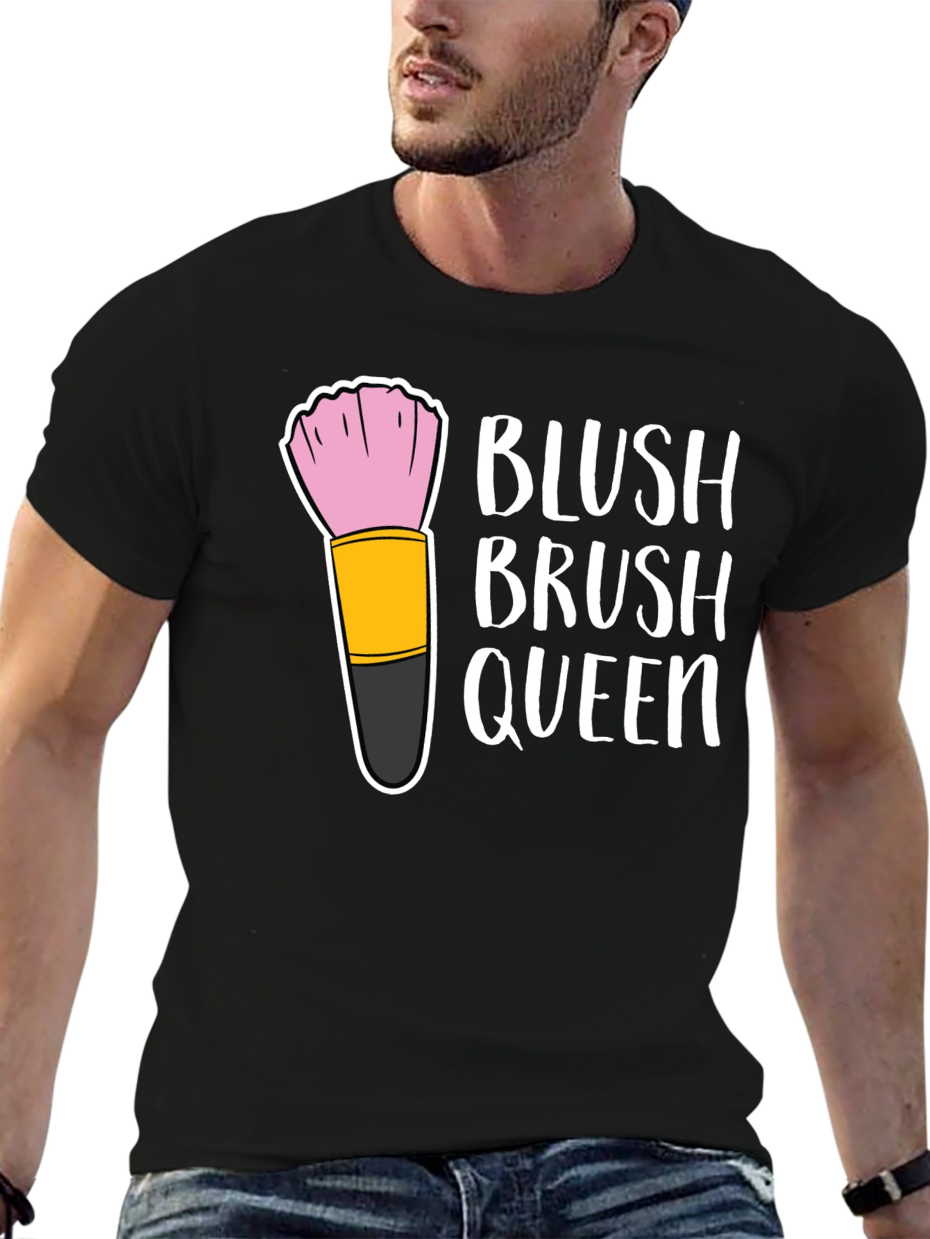 Blush Brush Queen Graphic Tee