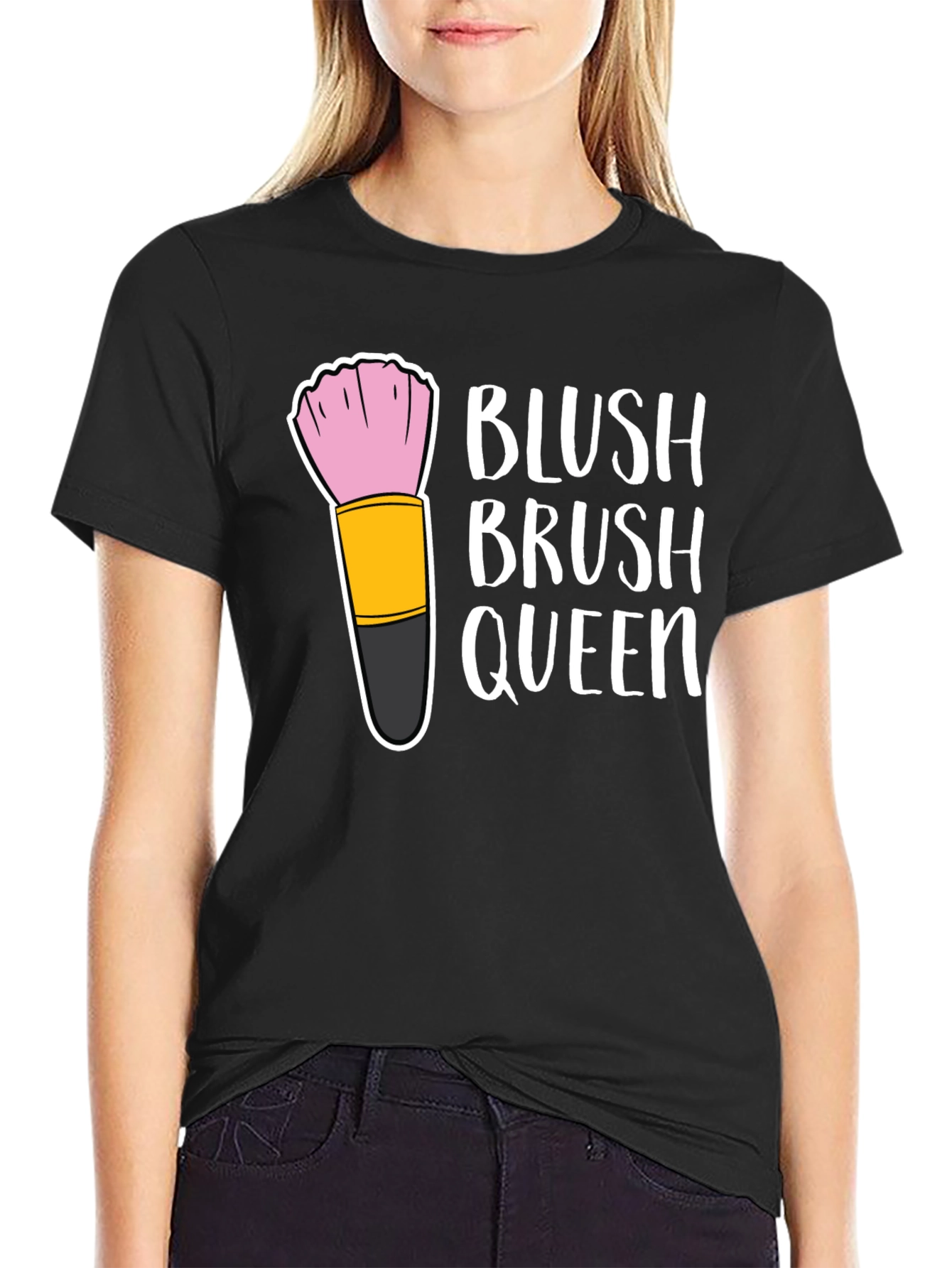 Blush Brush Queen Graphic Tee