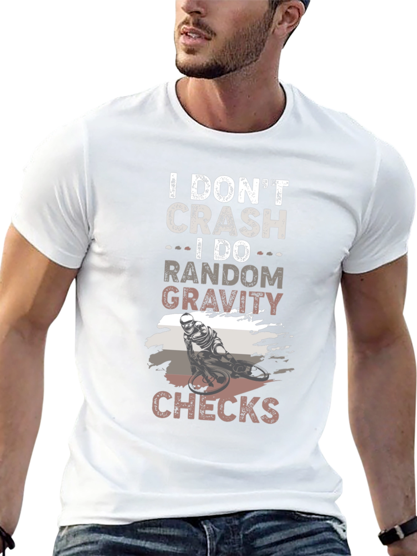 Funny Gravity Checks T-Shirt