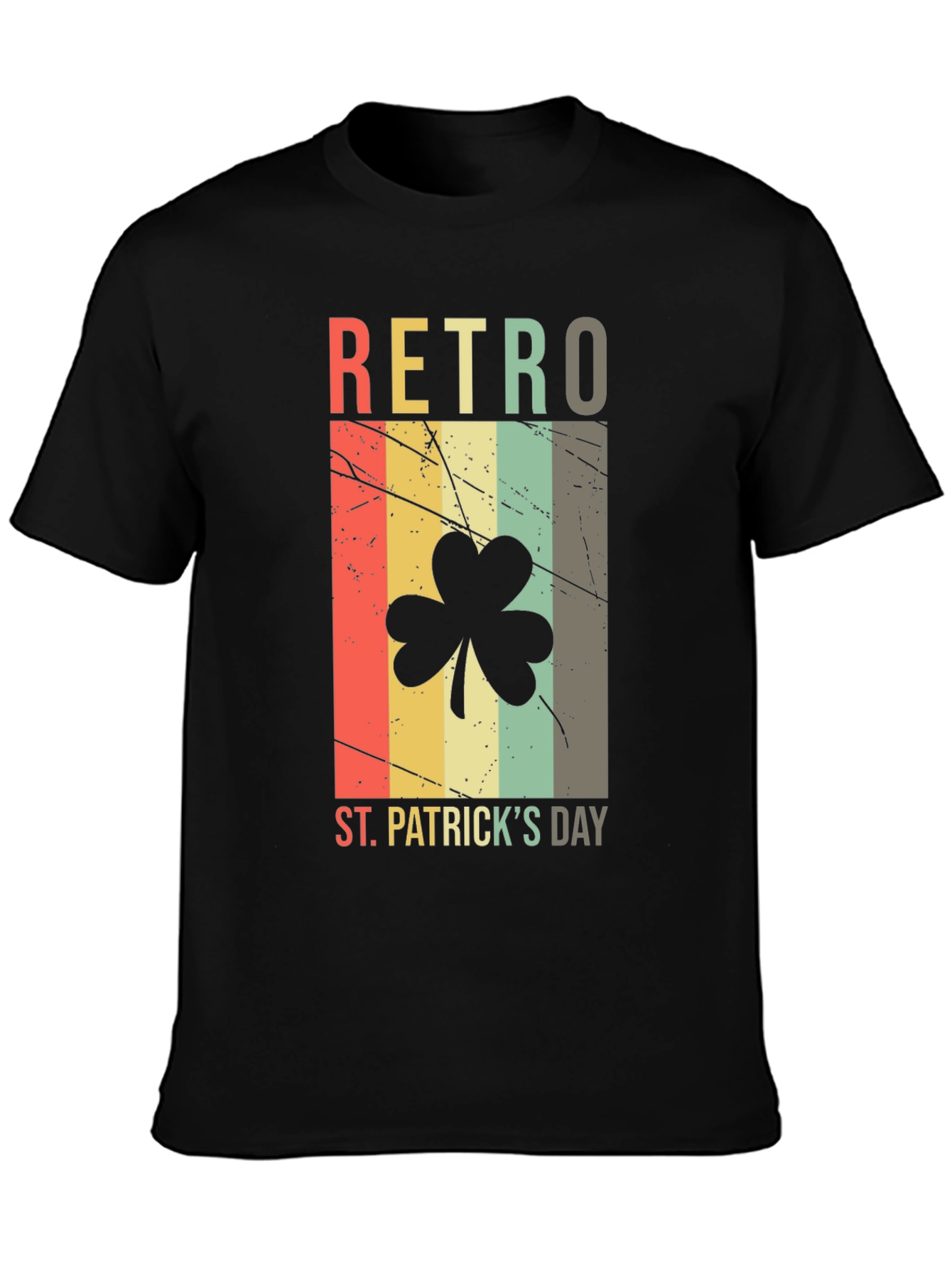 Retro St. Patricks Day Graphic T-Shirt