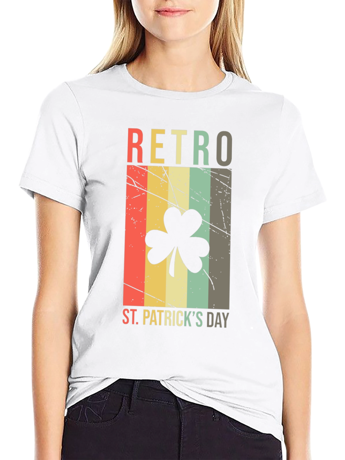 Retro St. Patricks Day Graphic T-Shirt