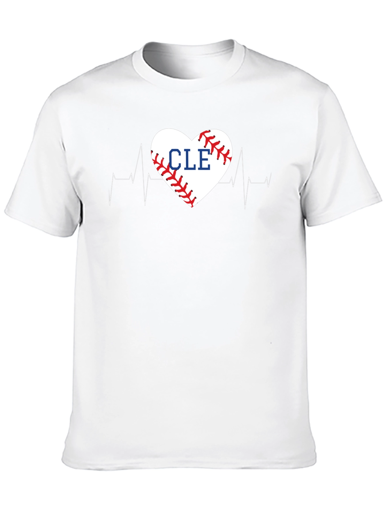 CLE Baseball Heartbeat T-Shirt