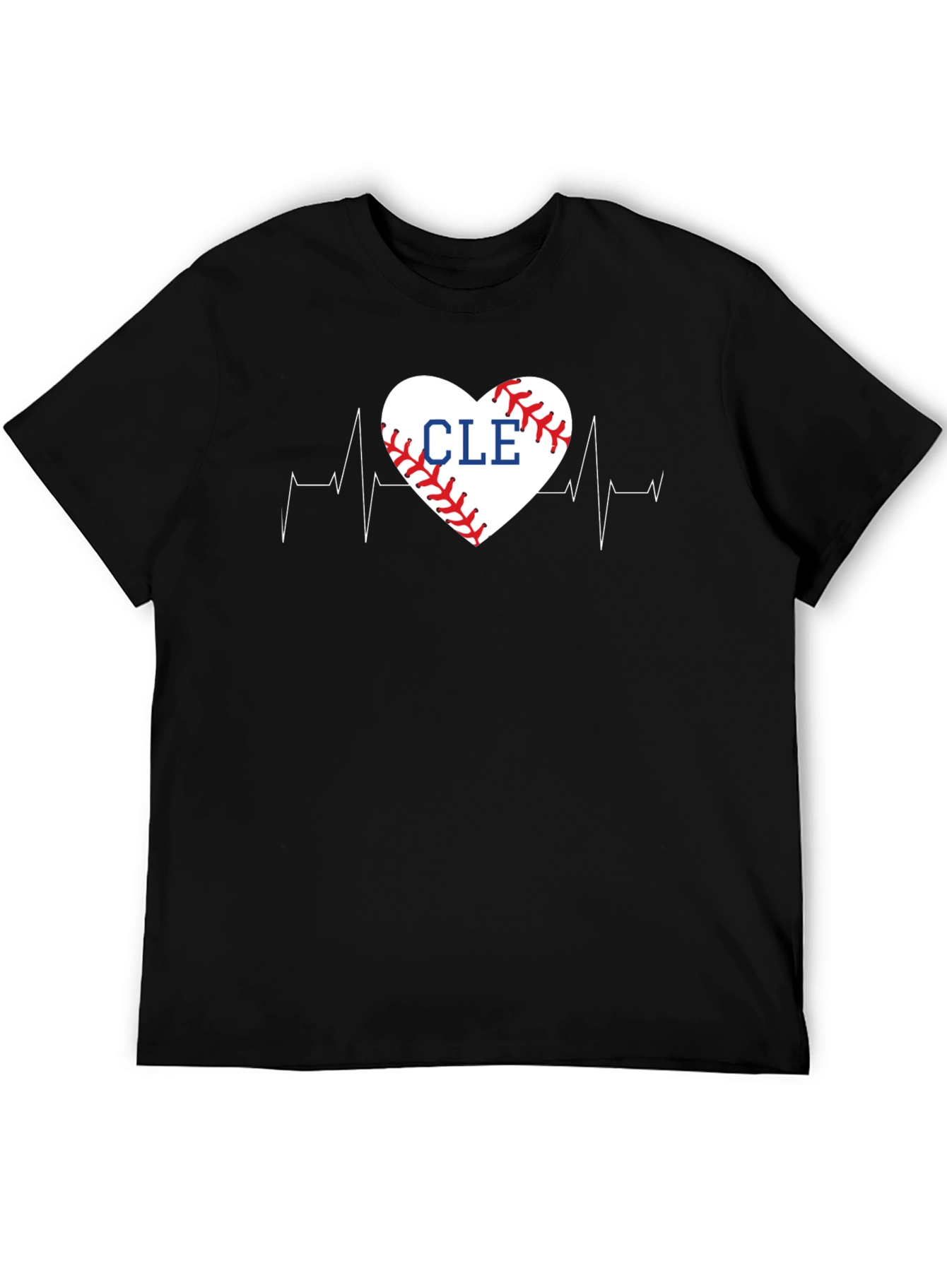 CLE Baseball Heartbeat T-Shirt