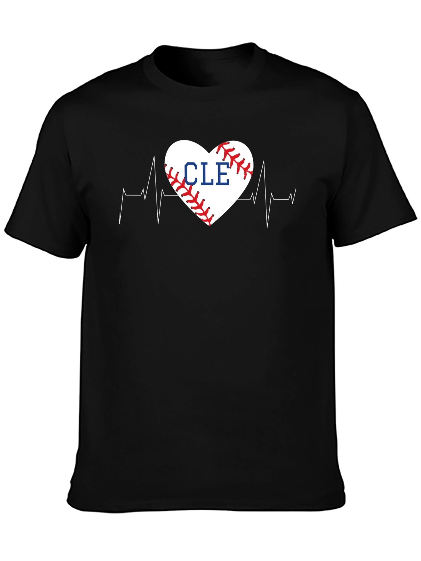 CLE Baseball Heartbeat T-Shirt