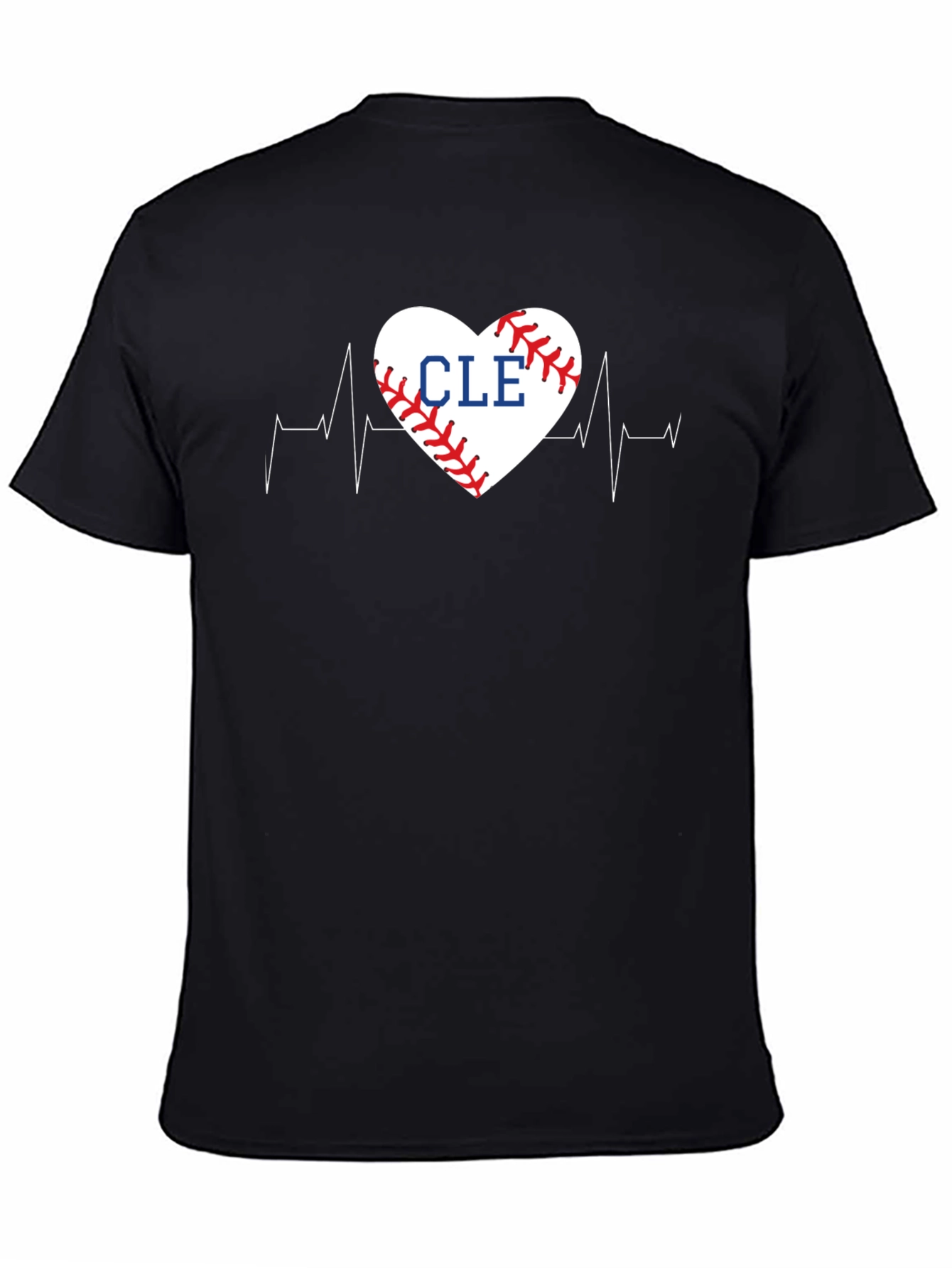 CLE Baseball Heartbeat T-Shirt