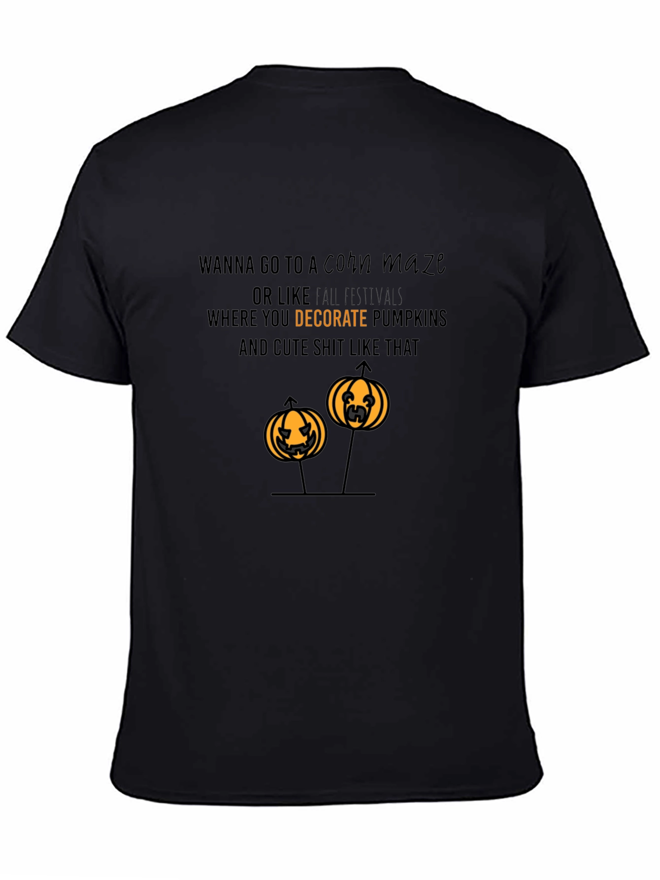Funny Halloween Pumpkin T-Shirt