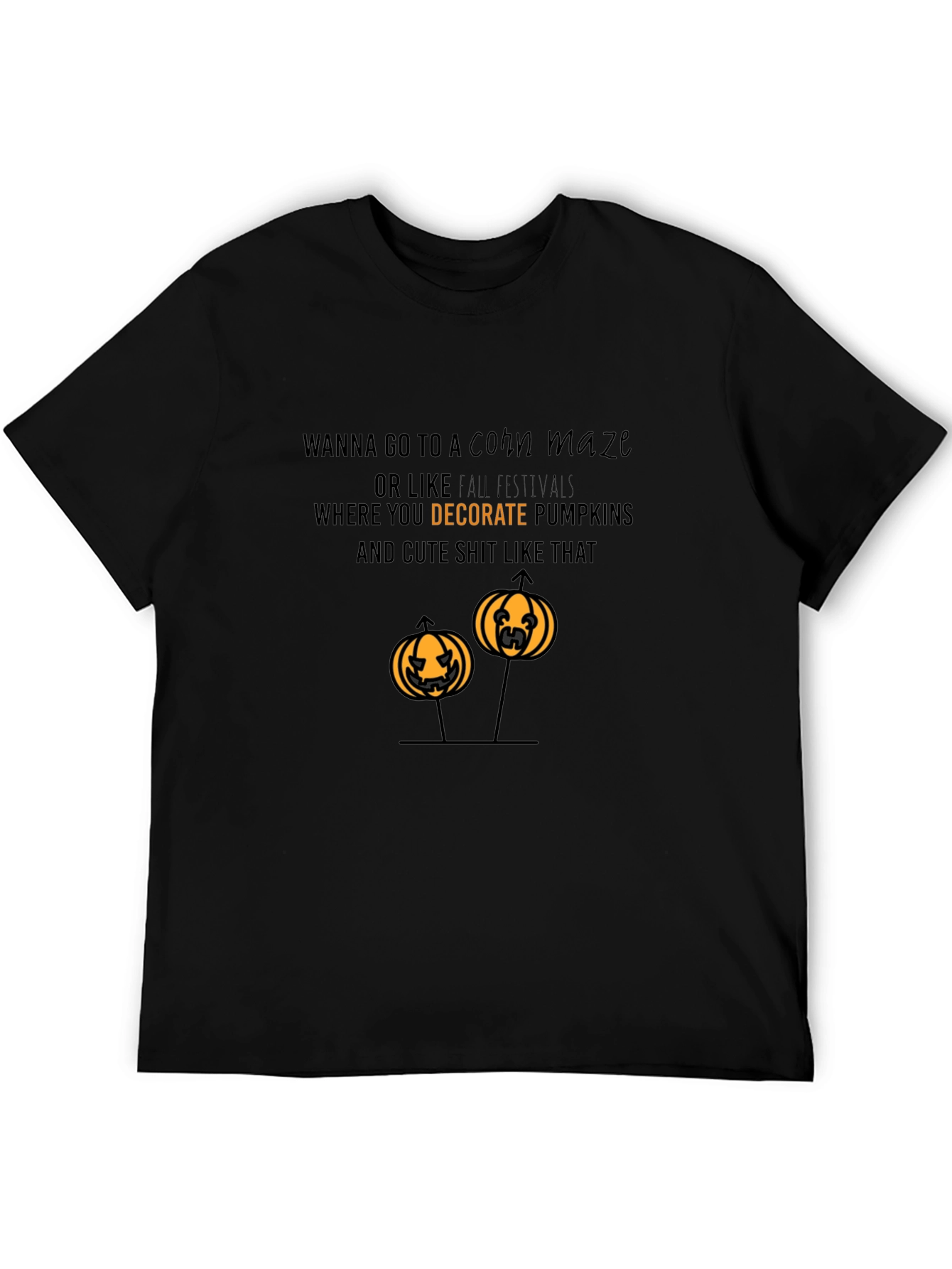 Funny Halloween Pumpkin T-Shirt