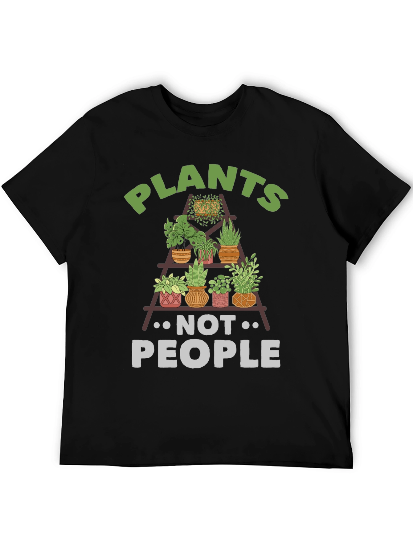 Plants Not People T-Shirt - Plant Lover Tee