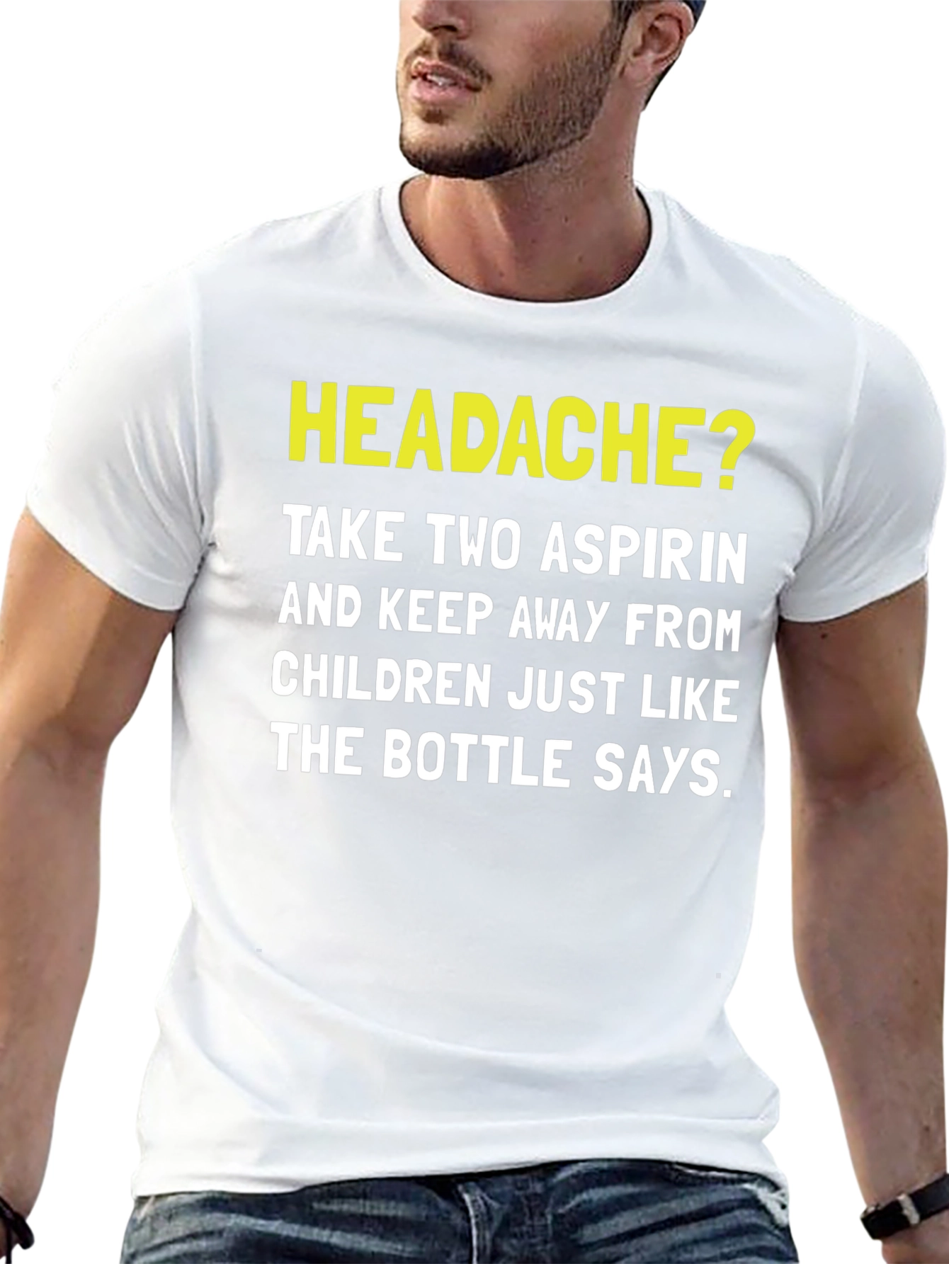 Headache Aspirin Humor T-Shirt