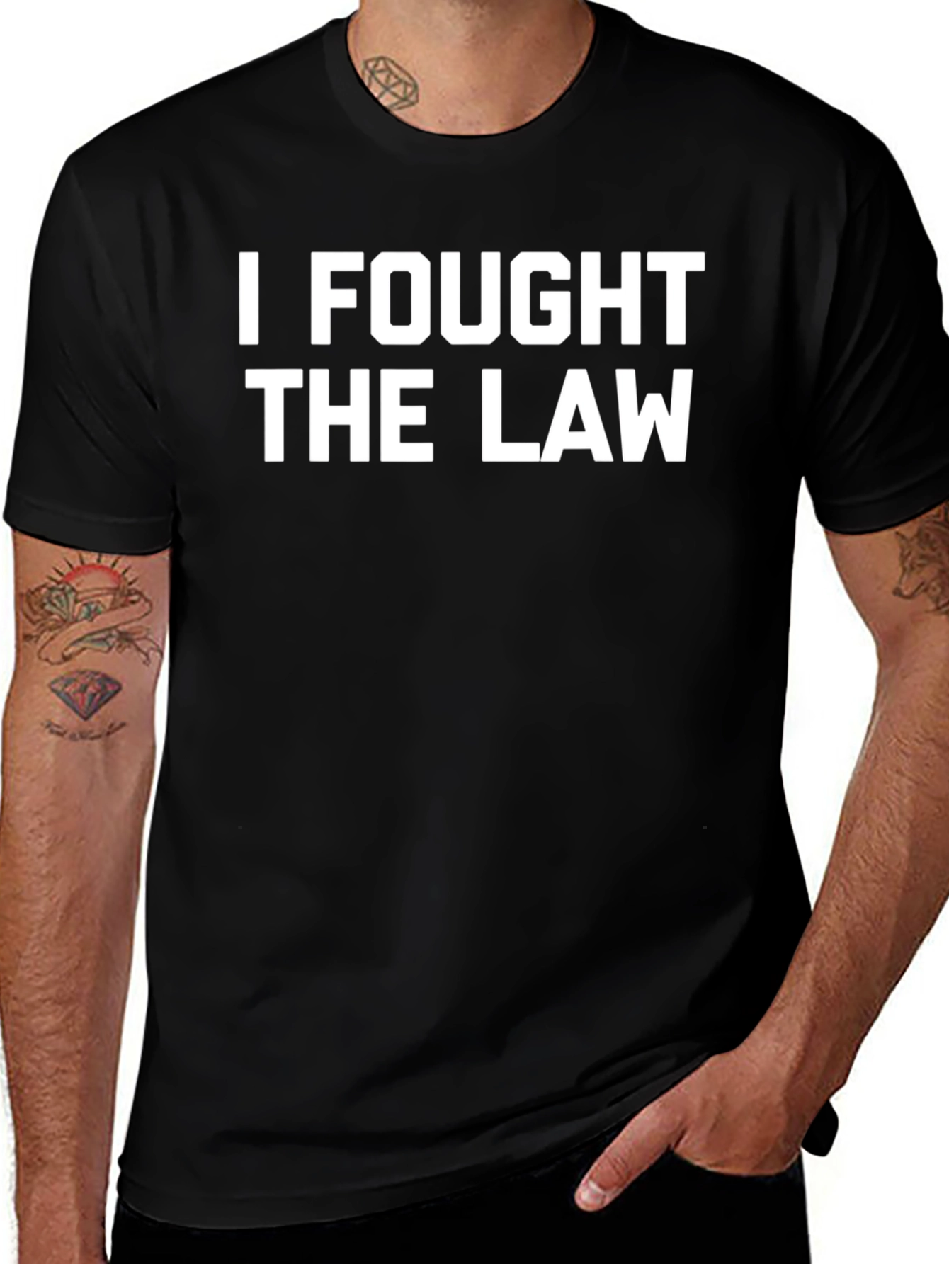 I Fought The Law Graphic T-Shirt