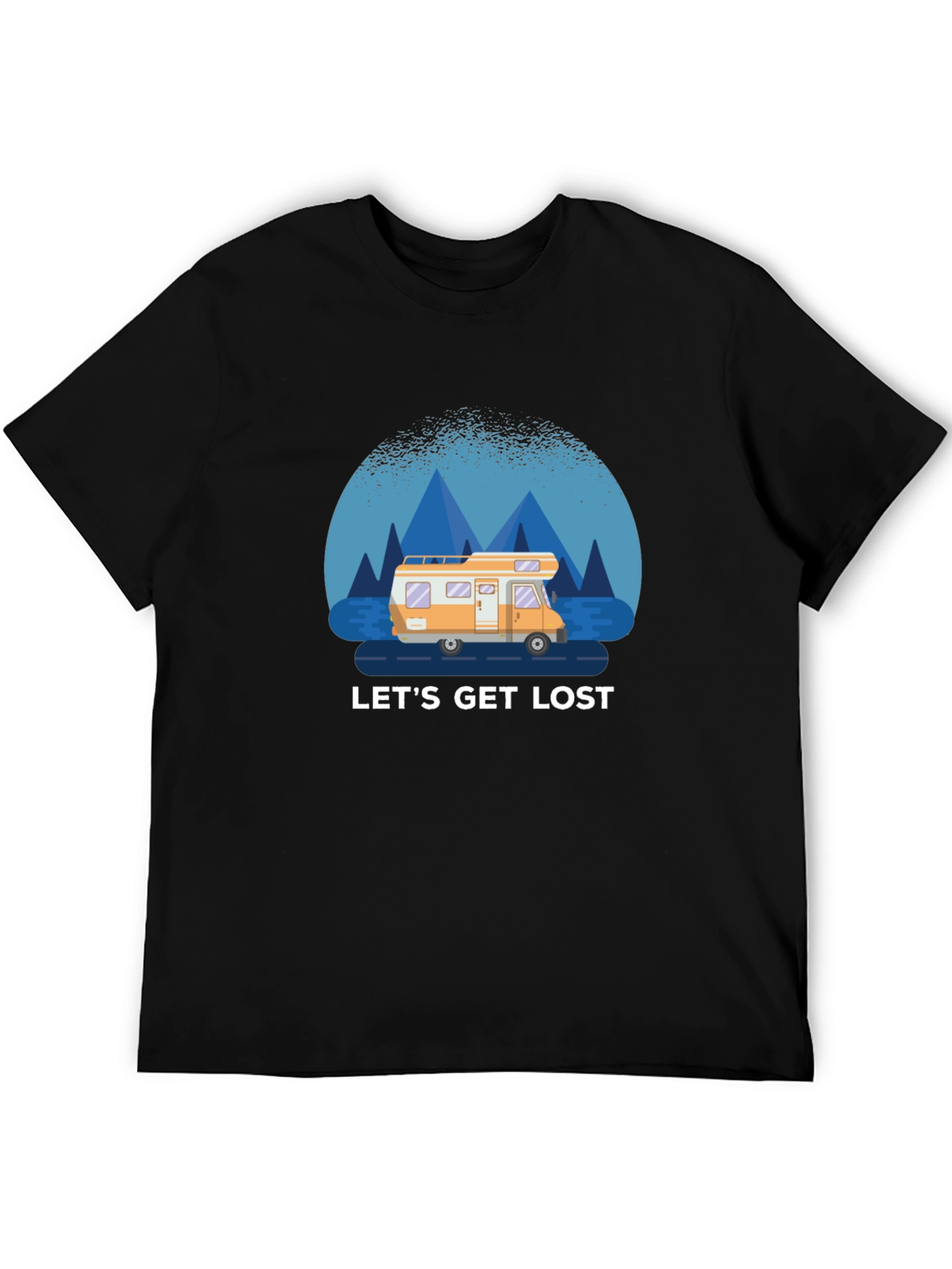Lets Get Lost T-Shirt - Adventure Road Trip Tee