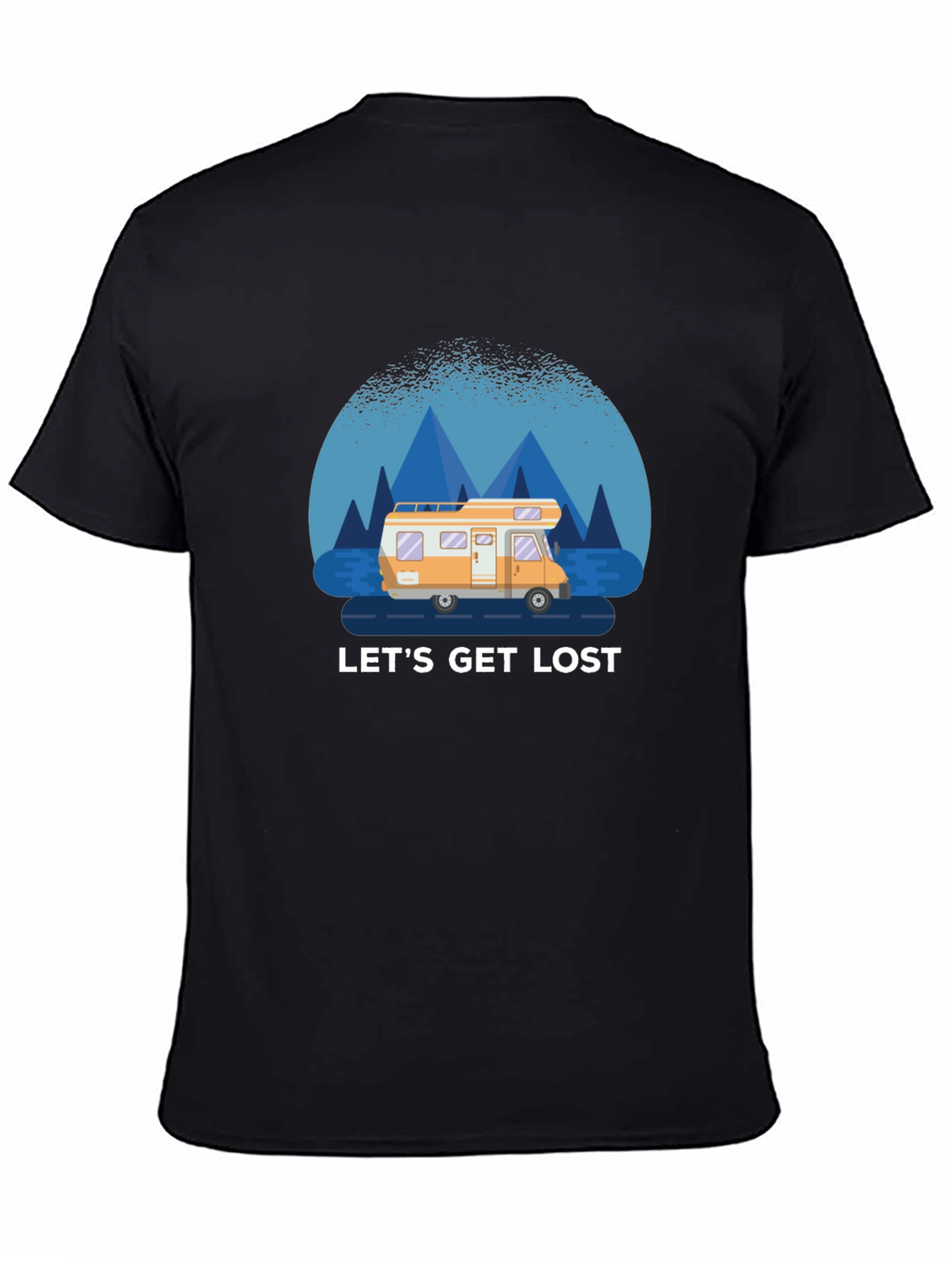 Lets Get Lost T-Shirt - Adventure Road Trip Tee
