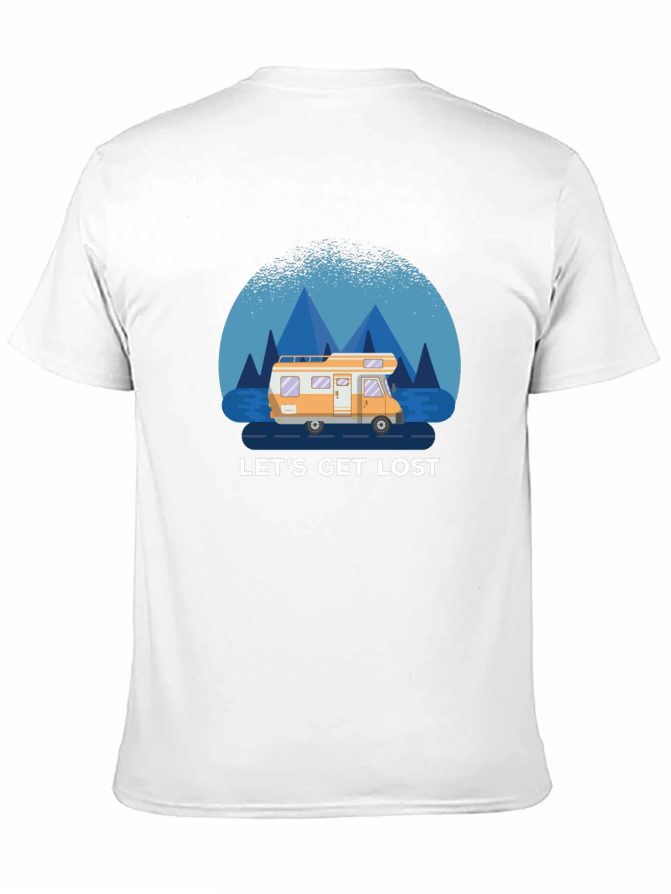 Lets Get Lost T-Shirt - Adventure Road Trip Tee