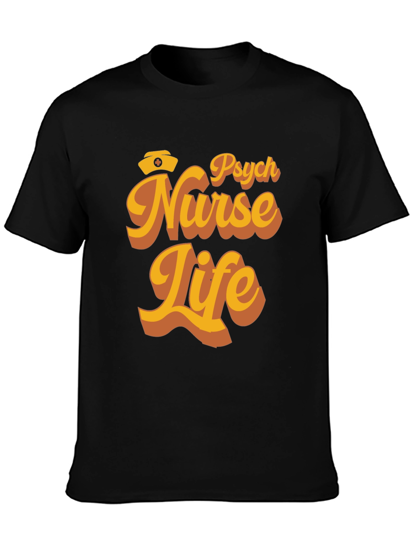 Psych Nurse Life T-Shirt - Retro Design