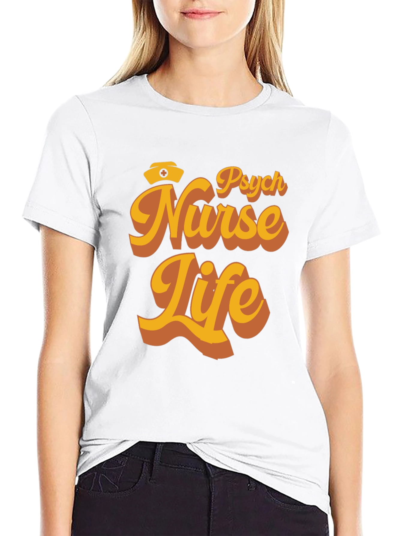 Psych Nurse Life T-Shirt - Retro Design