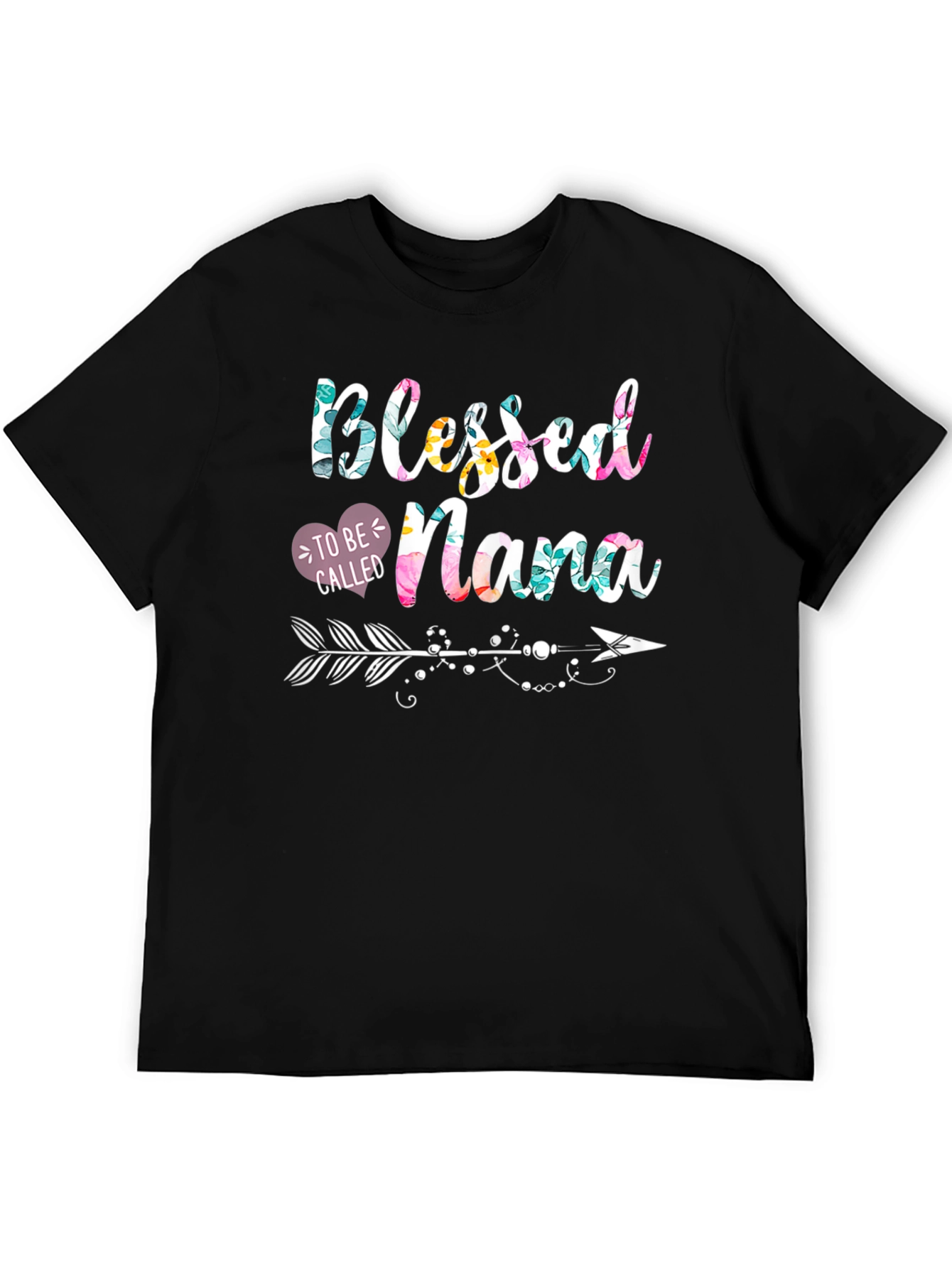 Blessed To Be Called Nana Floral T-Shirt