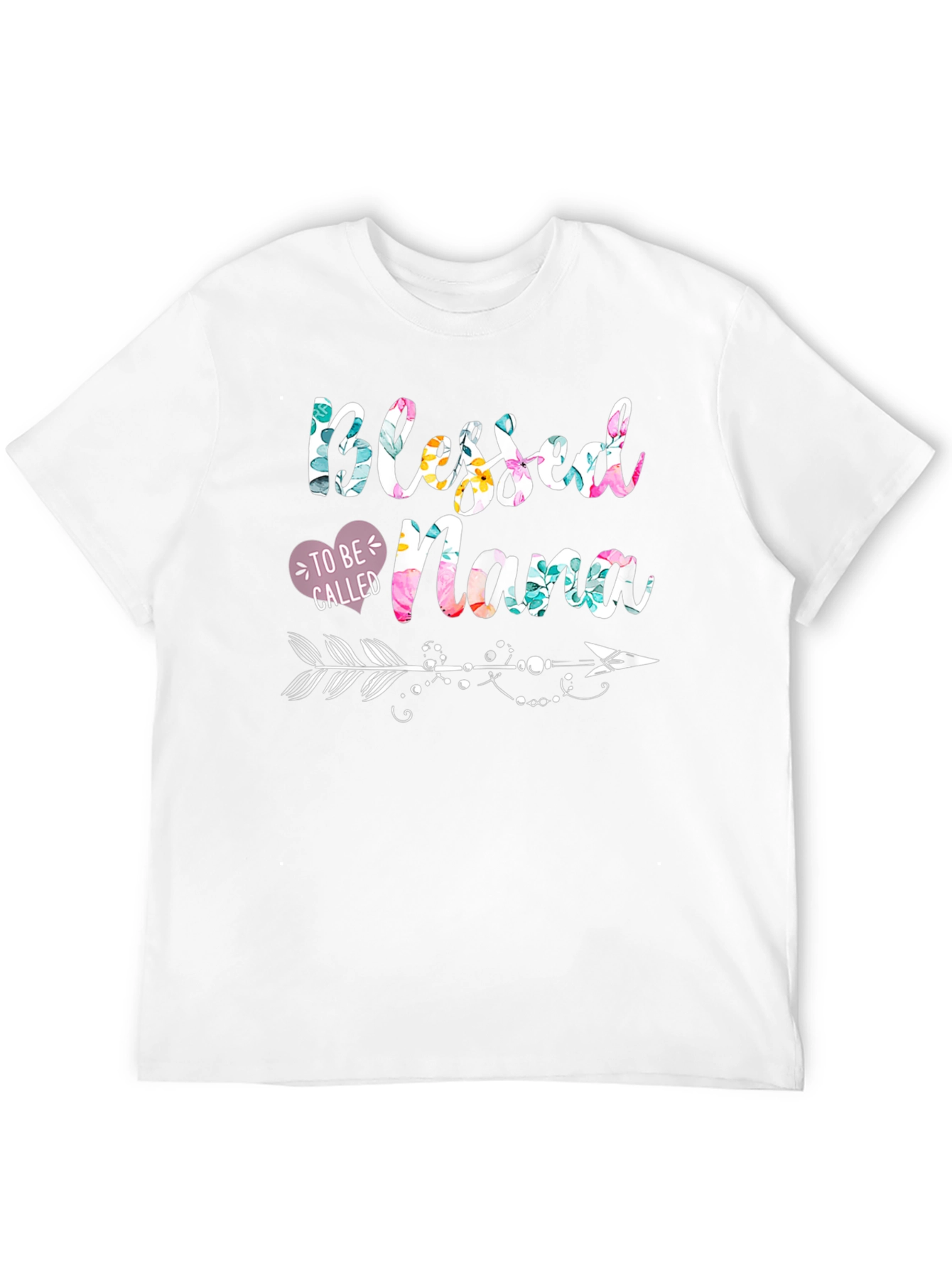 Blessed To Be Called Nana Floral T-Shirt