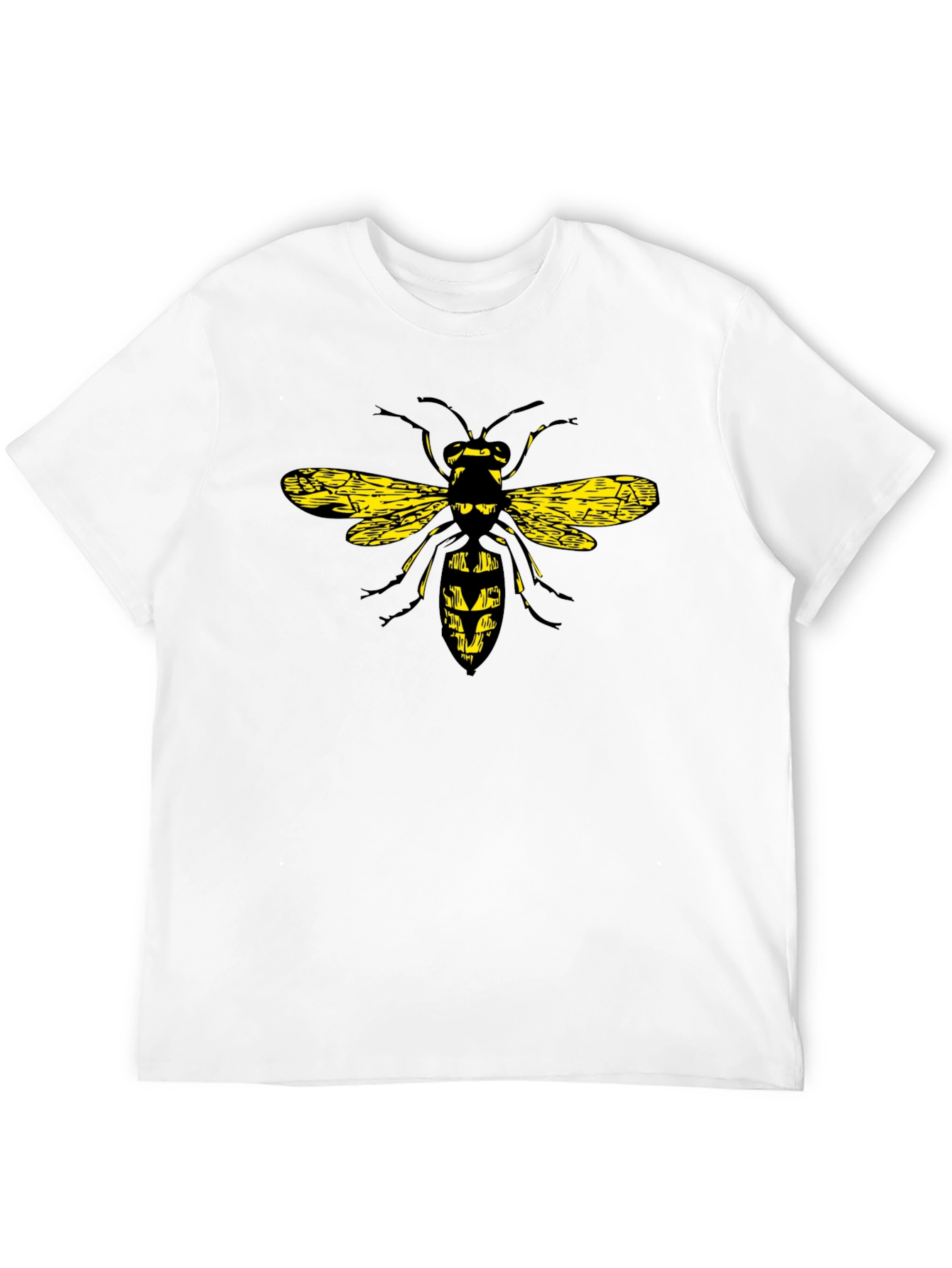 Wasp Graphic Black T-Shirt - Bold & Unique Design