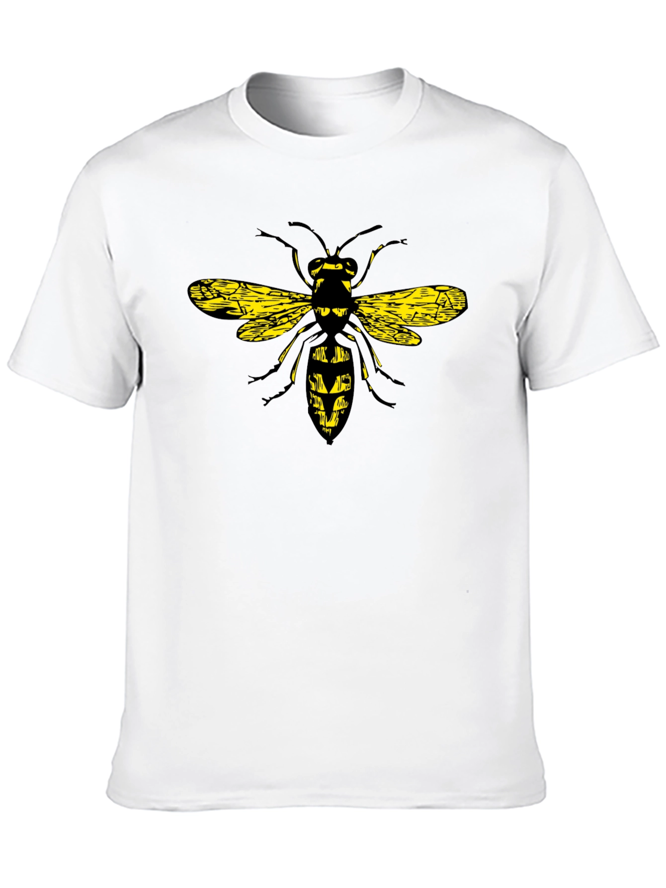 Wasp Graphic Black T-Shirt - Bold & Unique Design