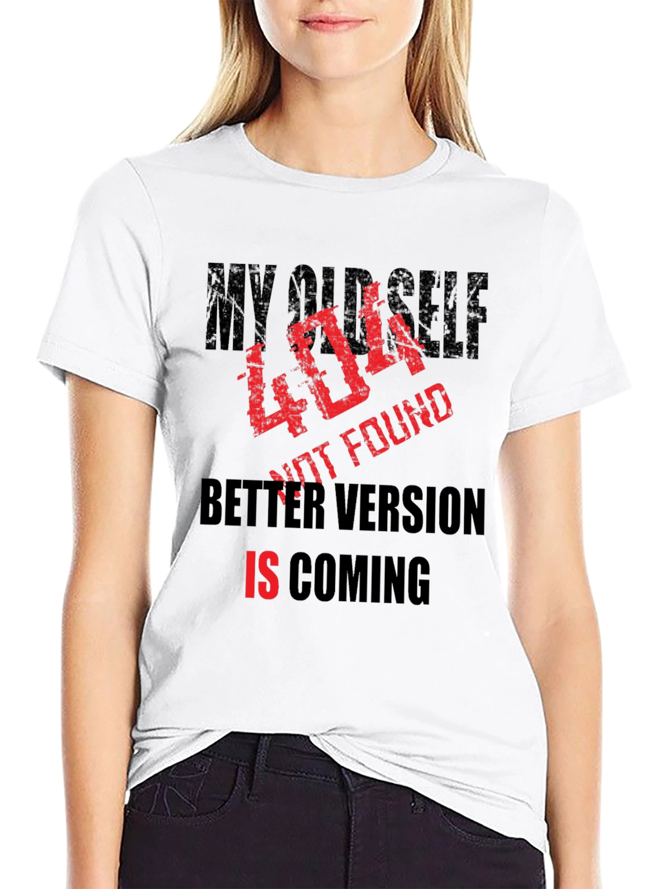 404 Not Found Better Version Coming T-Shirt