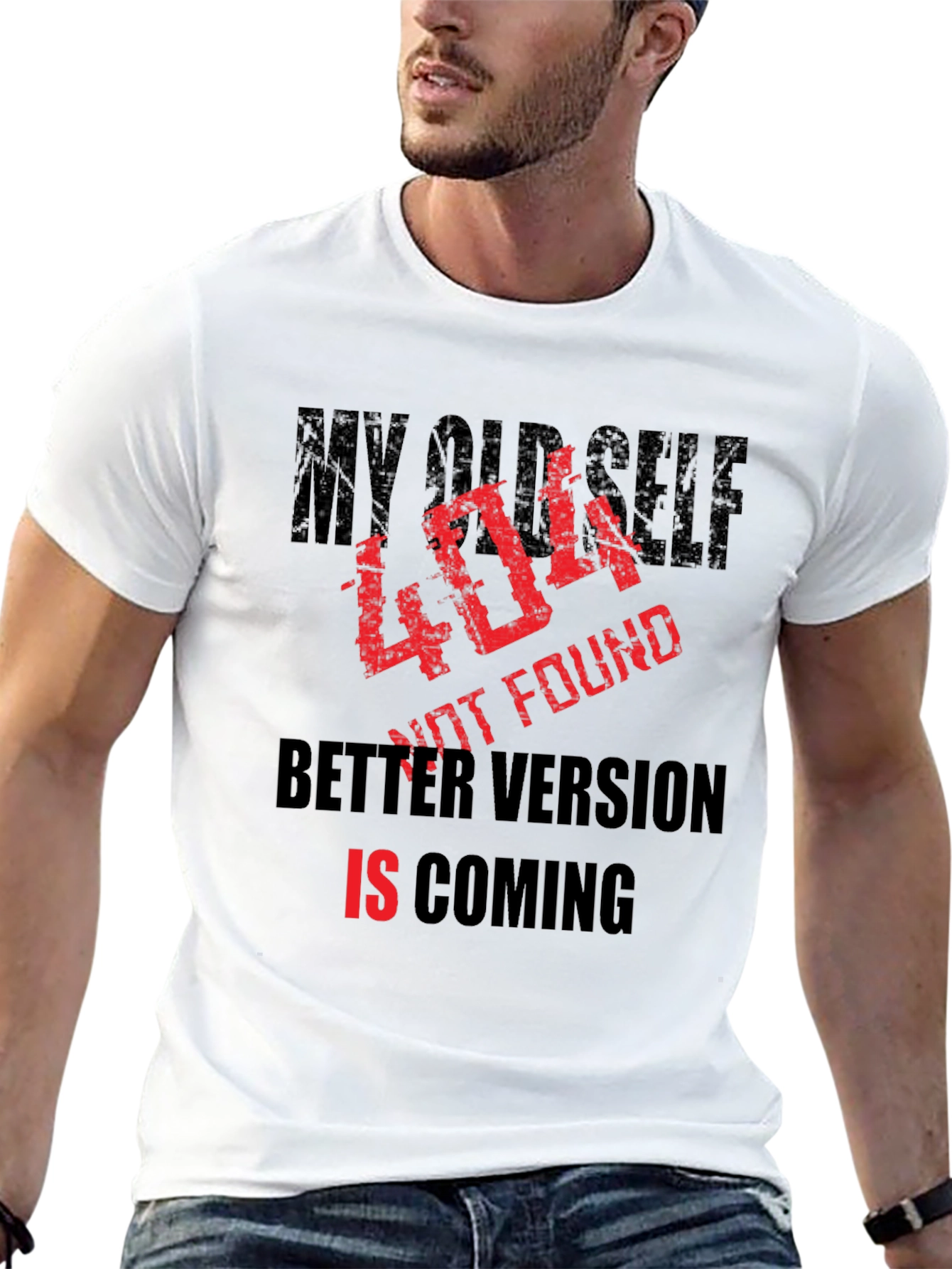 404 Not Found Better Version Coming T-Shirt