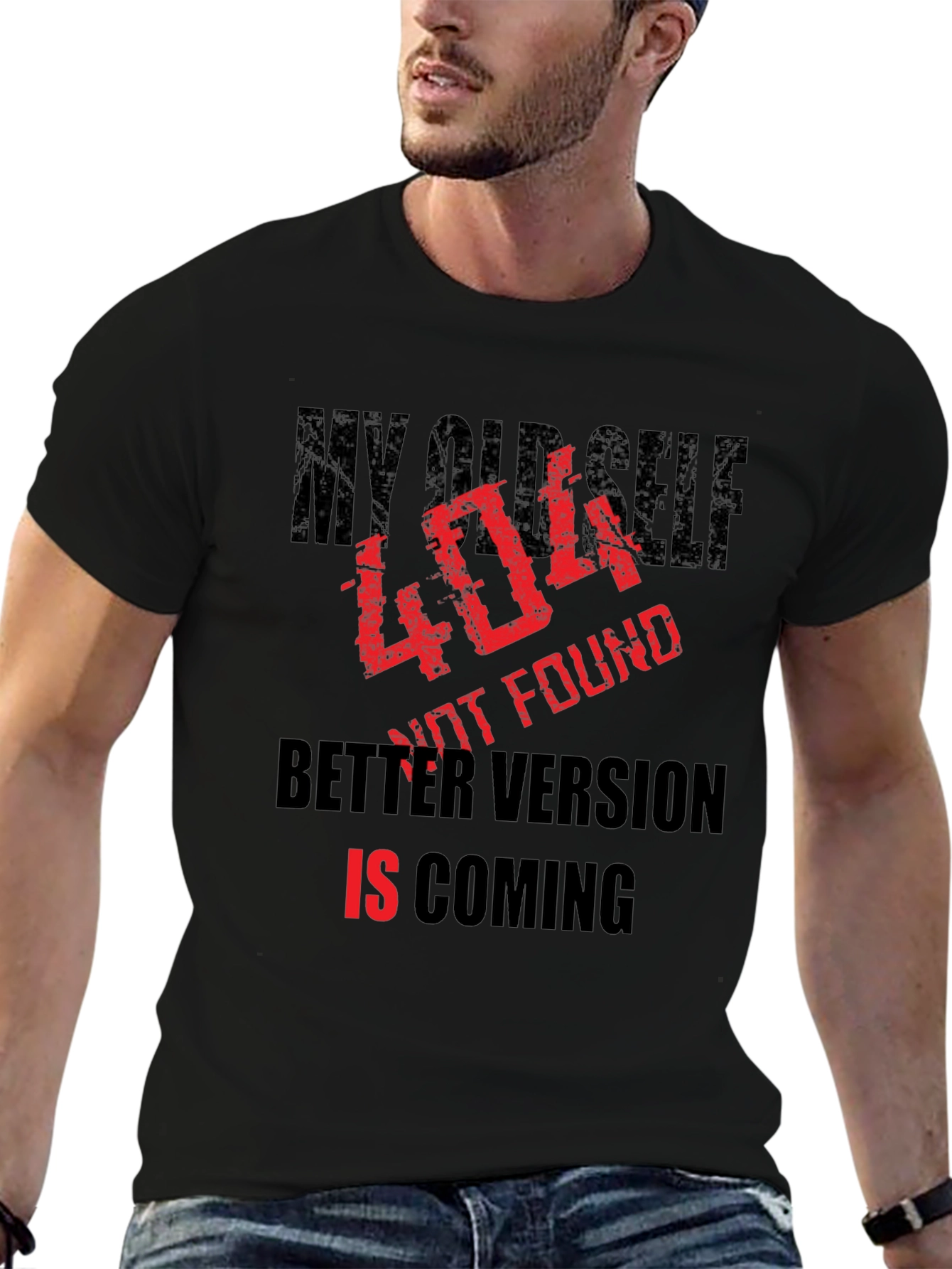 404 Not Found Better Version Coming T-Shirt