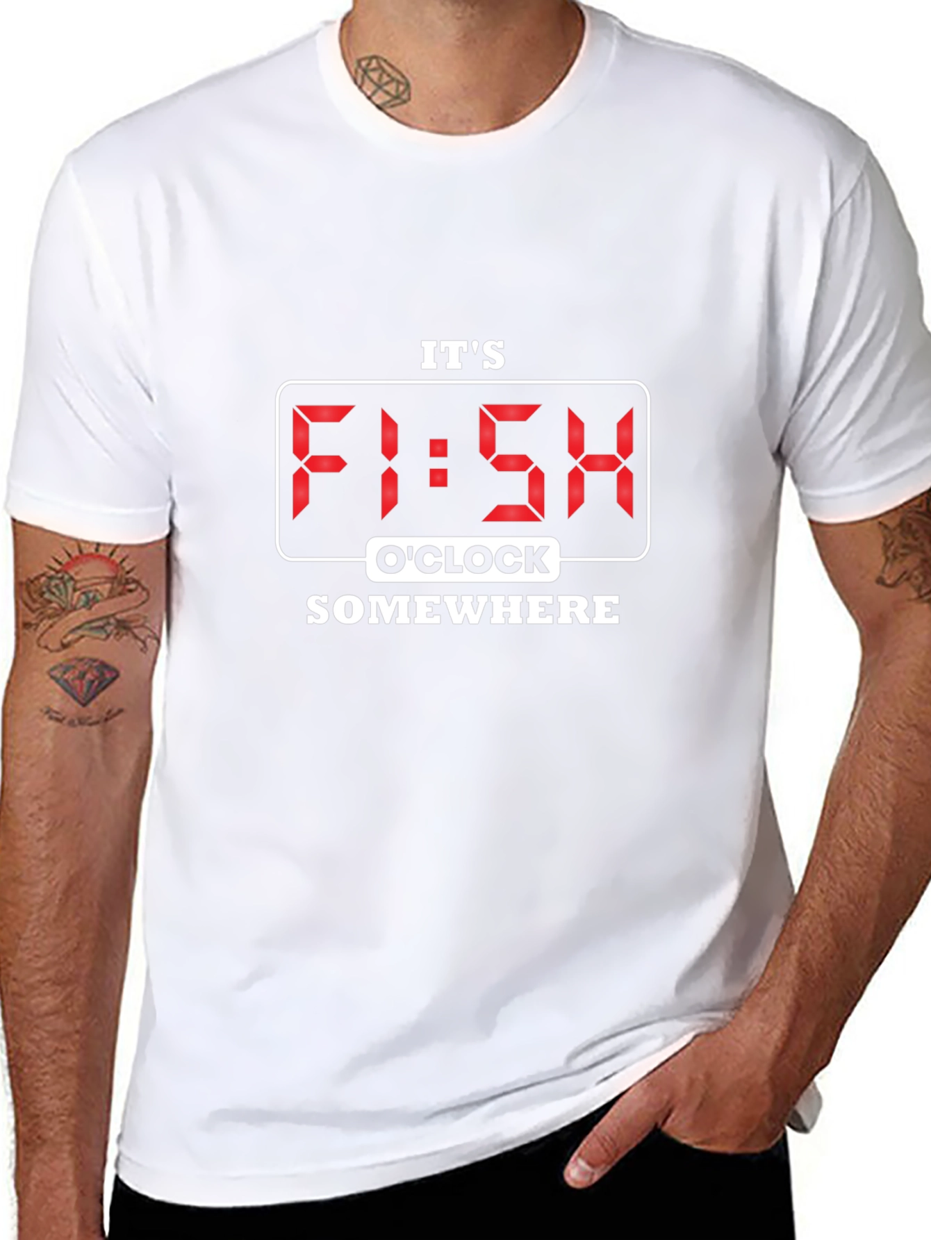 Its Fish OClock Somewhere T-Shirt