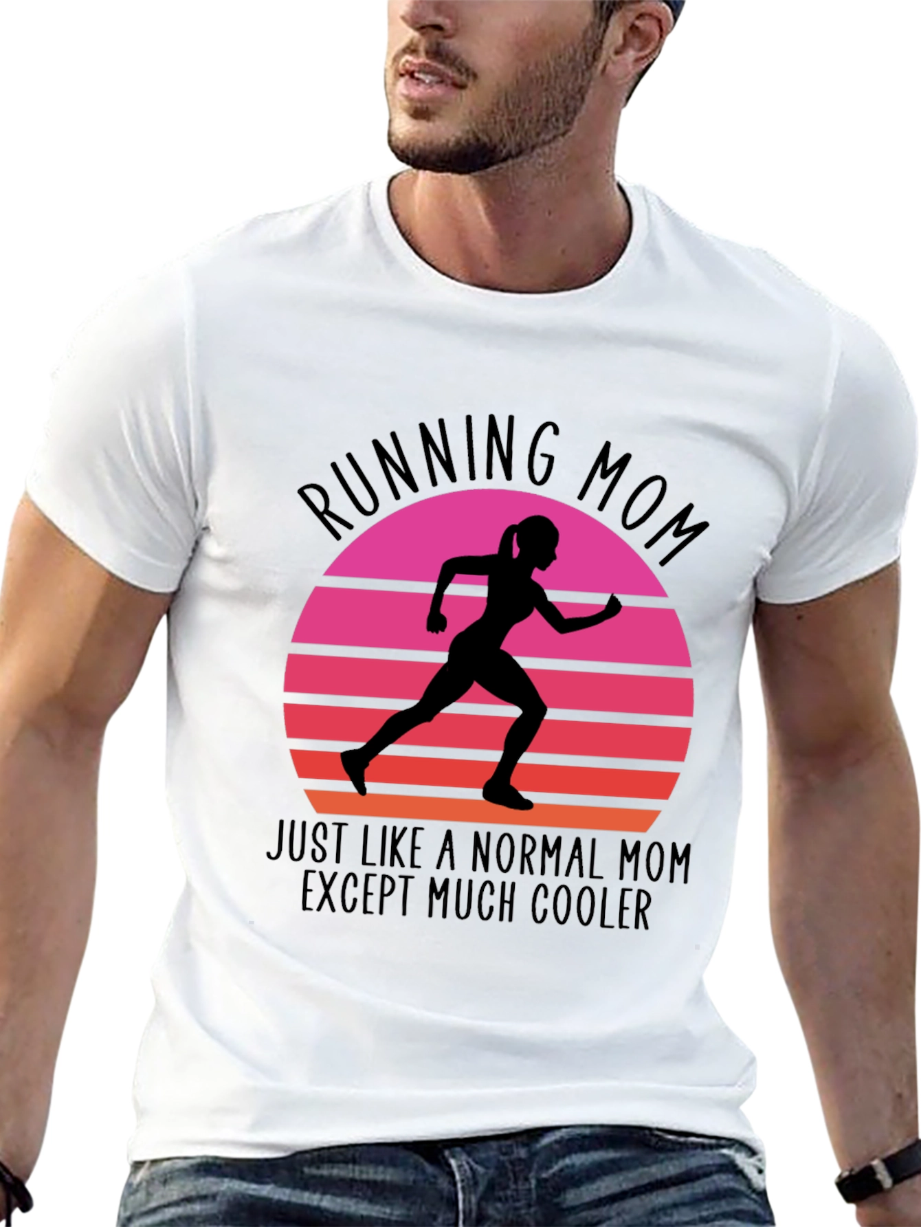 Running Mom T-Shirt - Cool Mom Edition