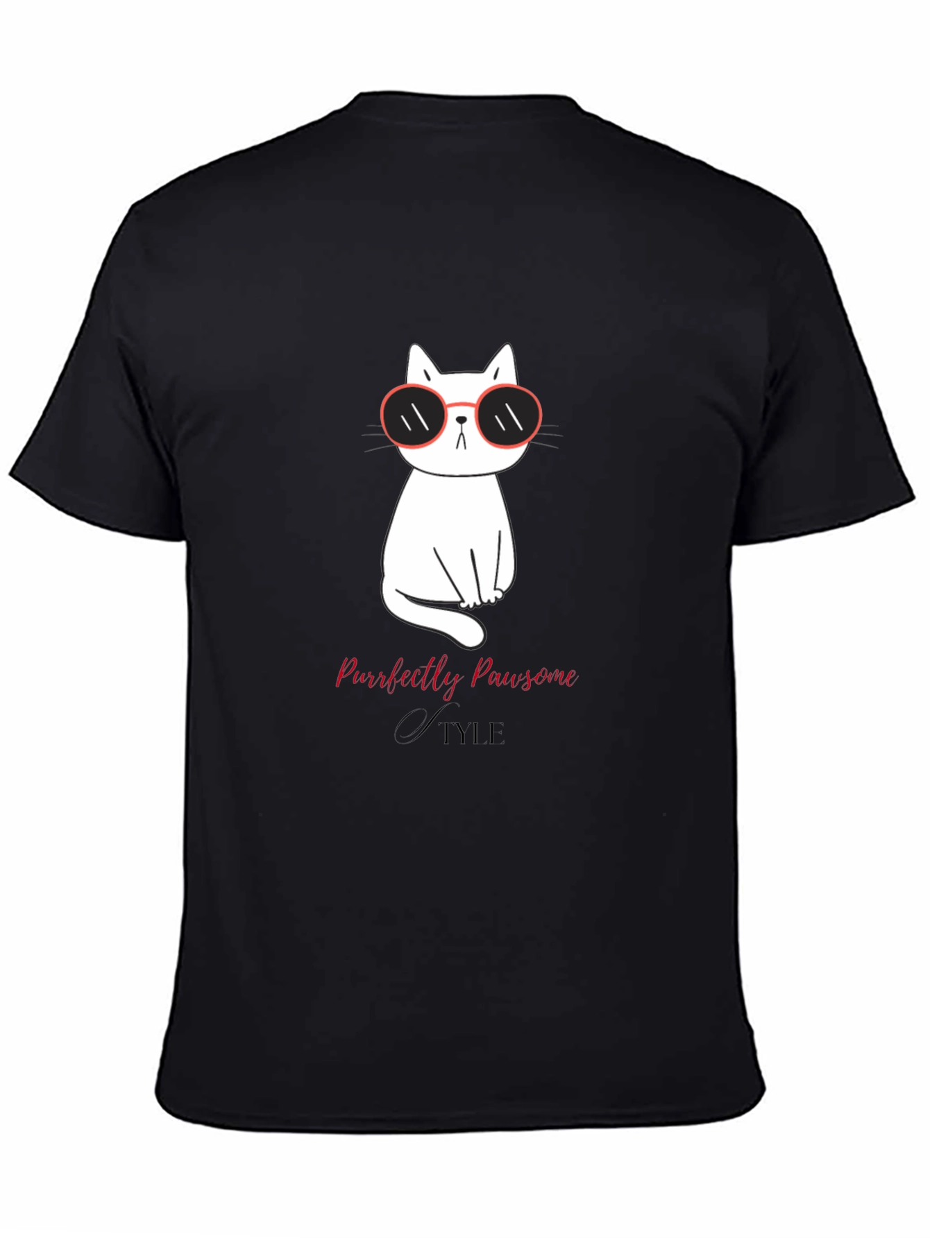 Cool Cat T-Shirt - Purrfectly Pawsome Style