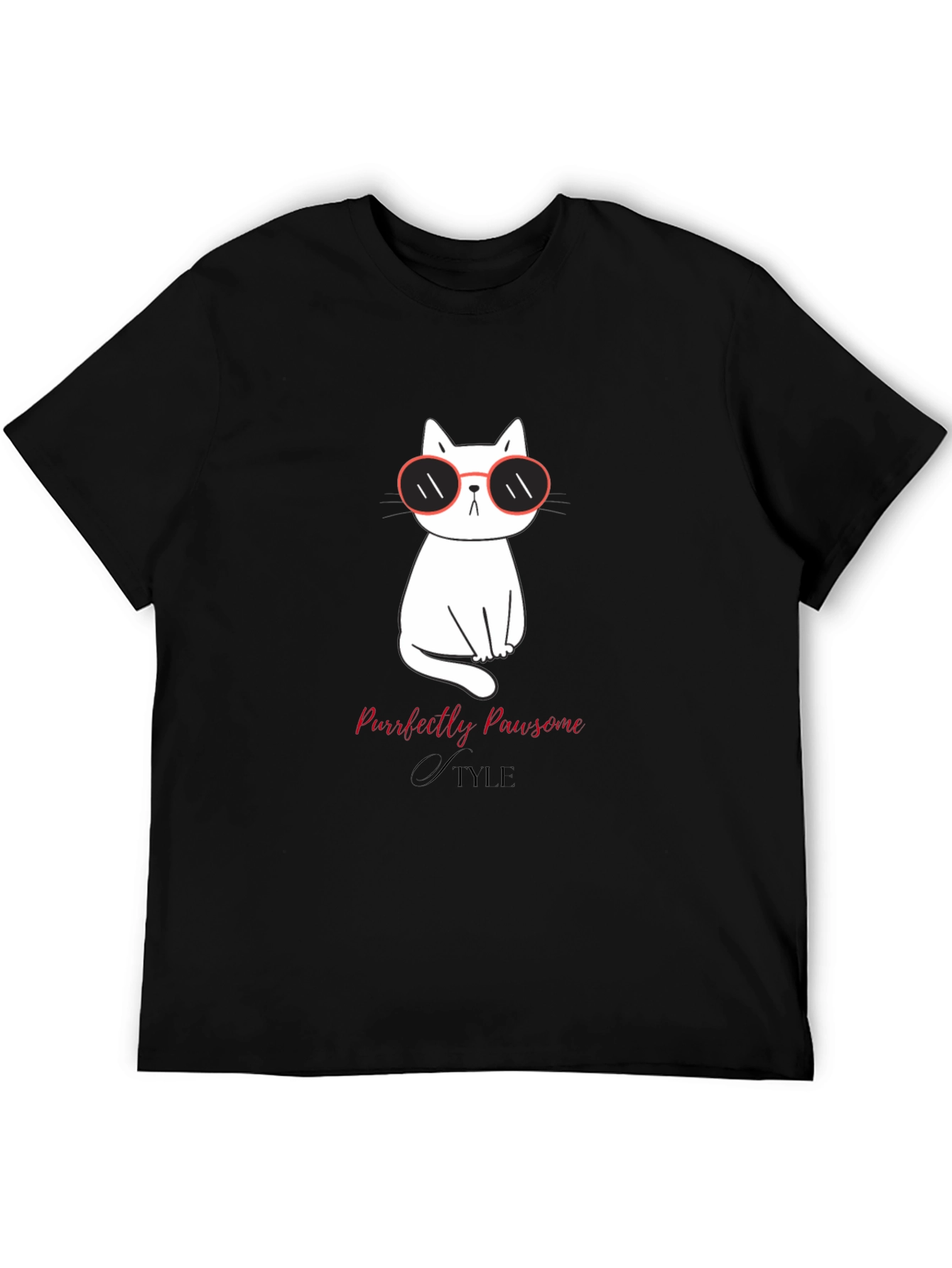 Cool Cat T-Shirt - Purrfectly Pawsome Style