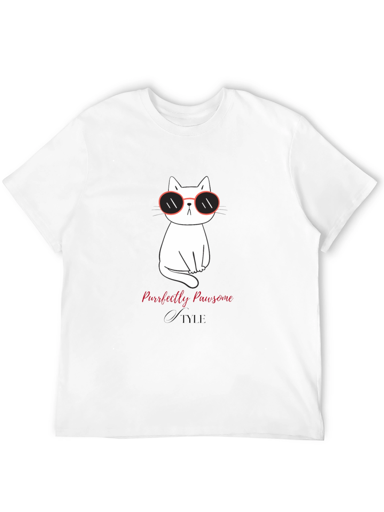 Cool Cat T-Shirt - Purrfectly Pawsome Style