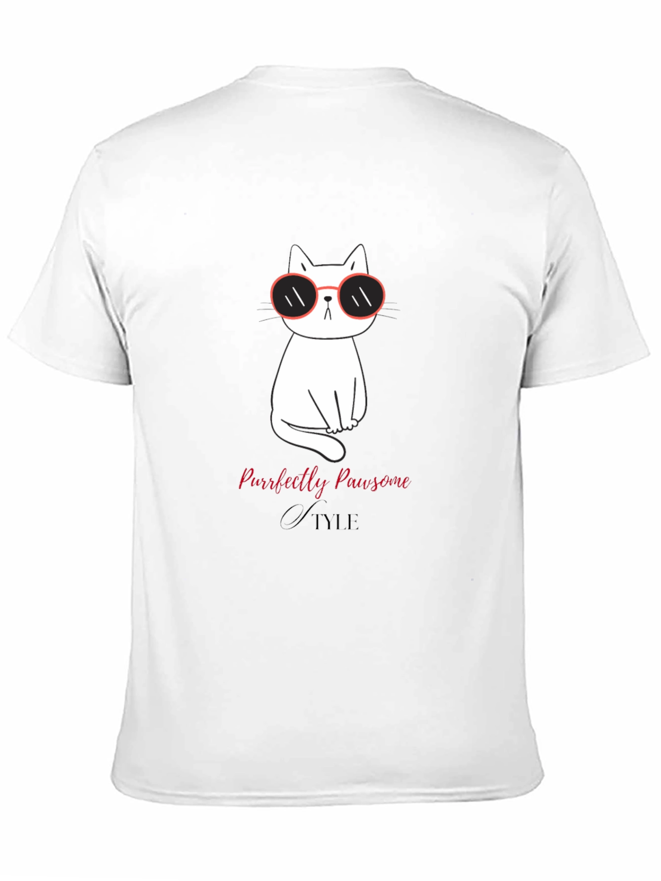 Cool Cat T-Shirt - Purrfectly Pawsome Style