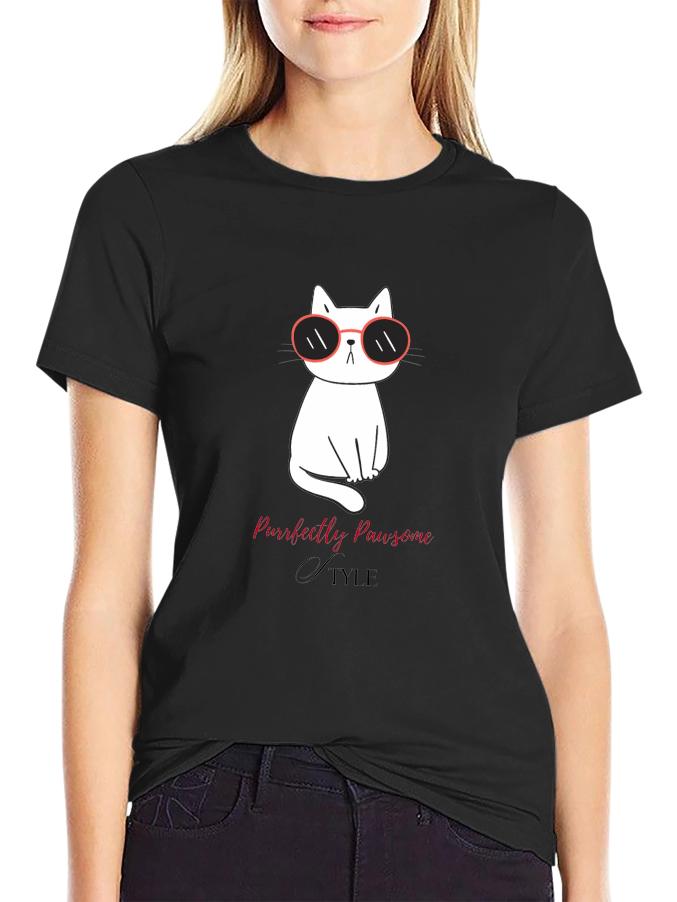 Cool Cat T-Shirt - Purrfectly Pawsome Style