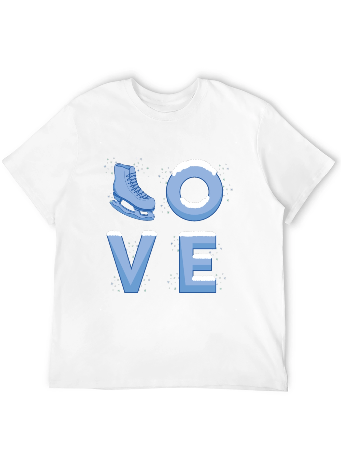 I Love Ice Skating T-Shirt - Figure Skating Tee