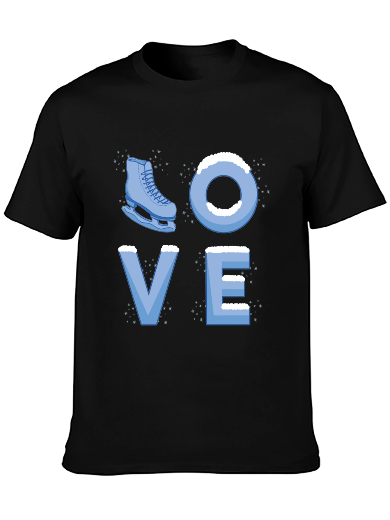 I Love Ice Skating T-Shirt - Figure Skating Tee